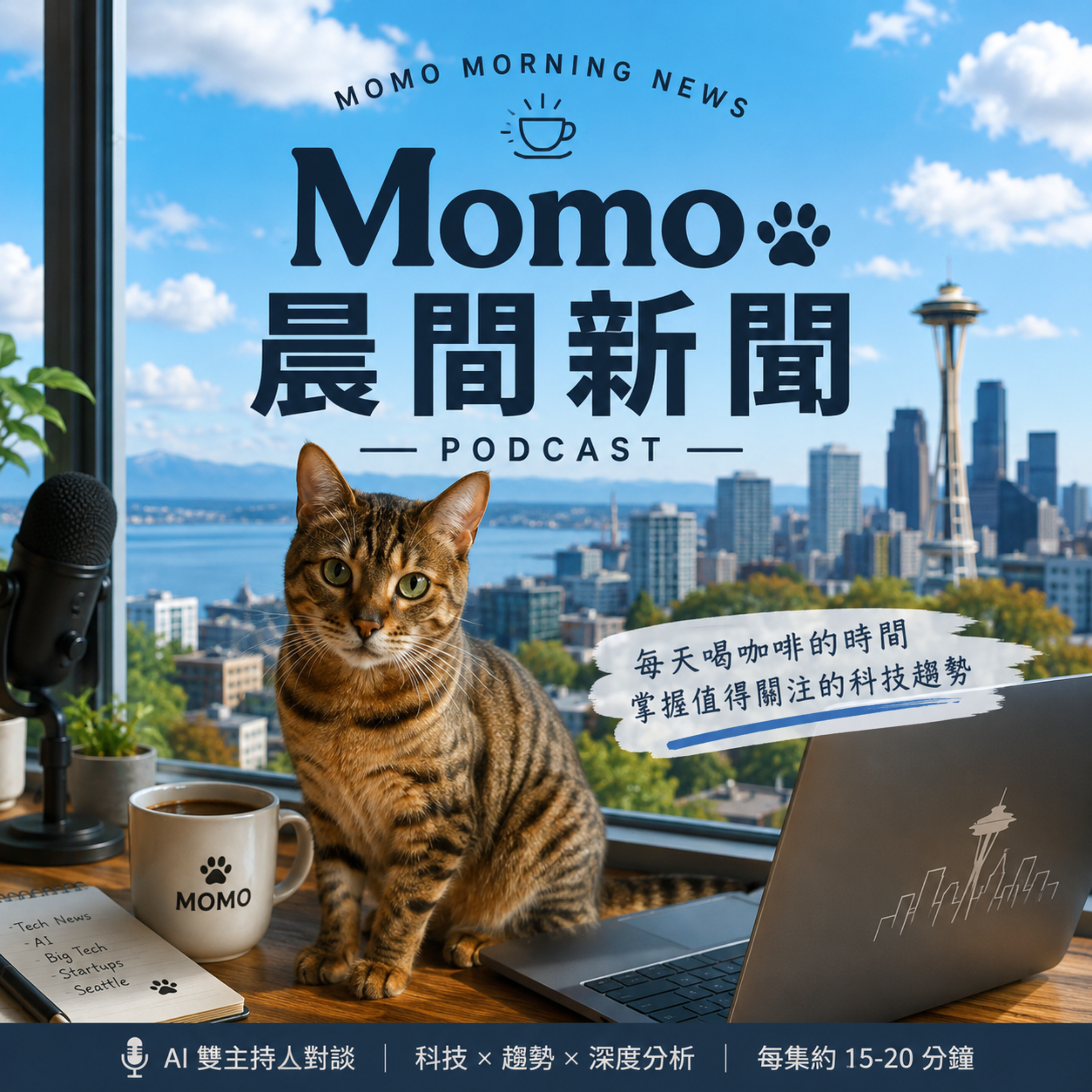 Momo晨間新聞 podcast artwork