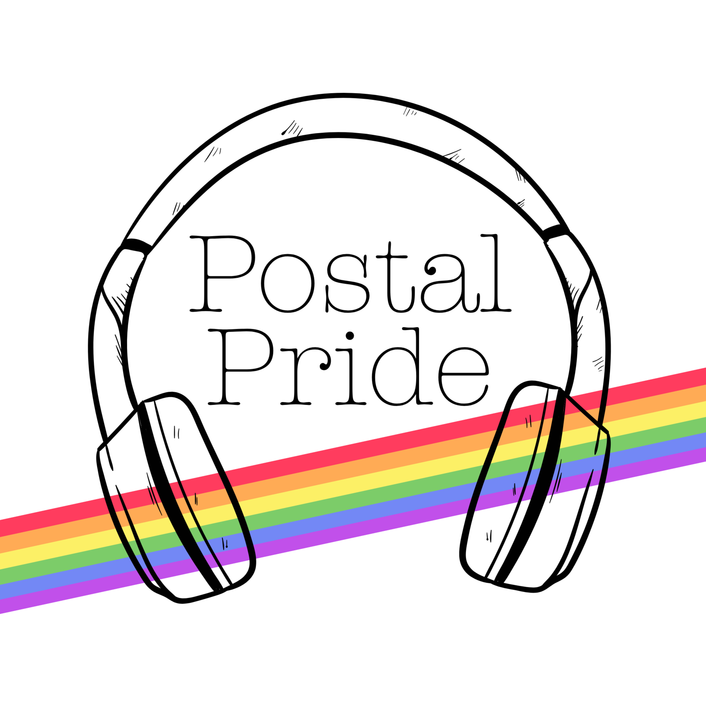 Postal Pride podcast artwork