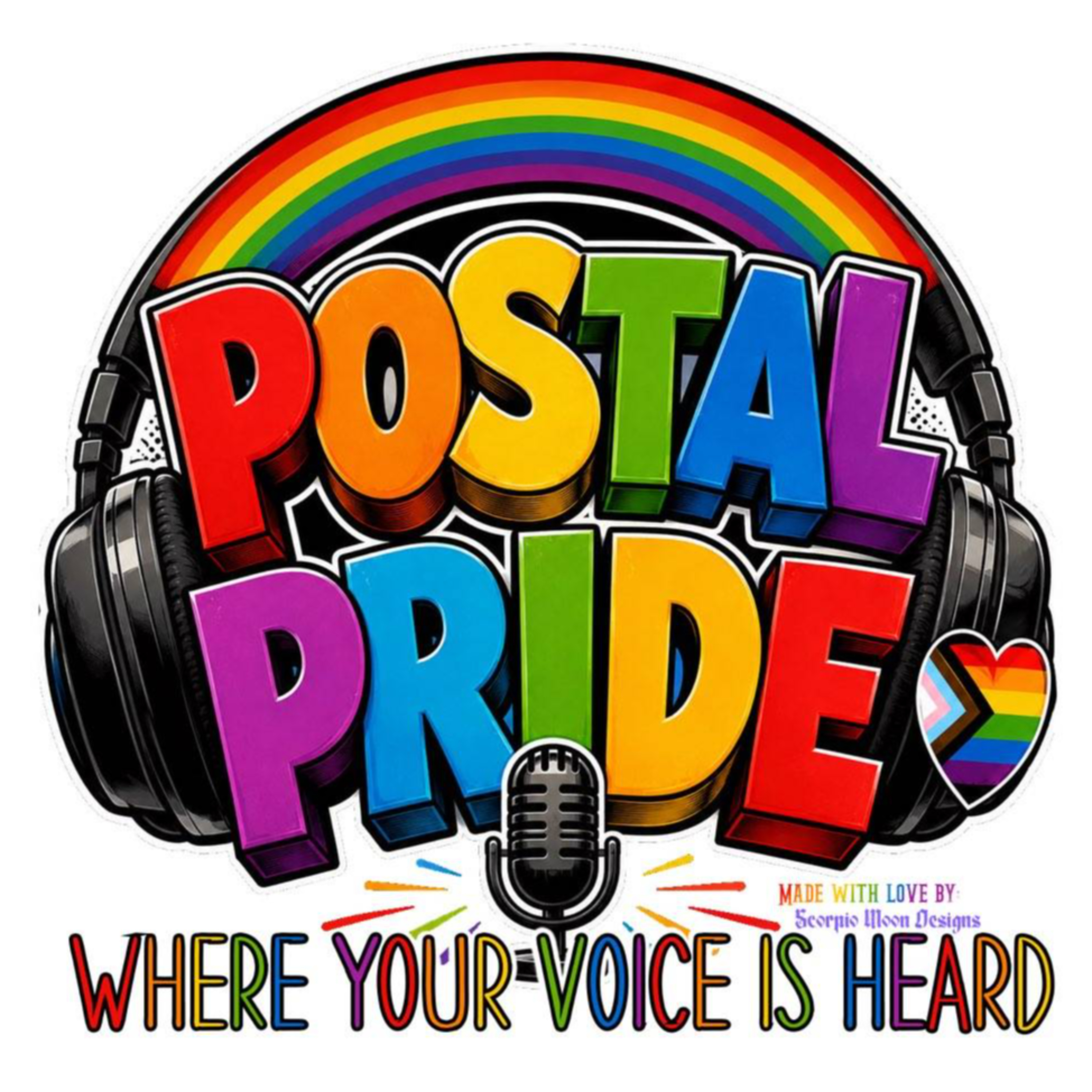Postal Pride podcast artwork