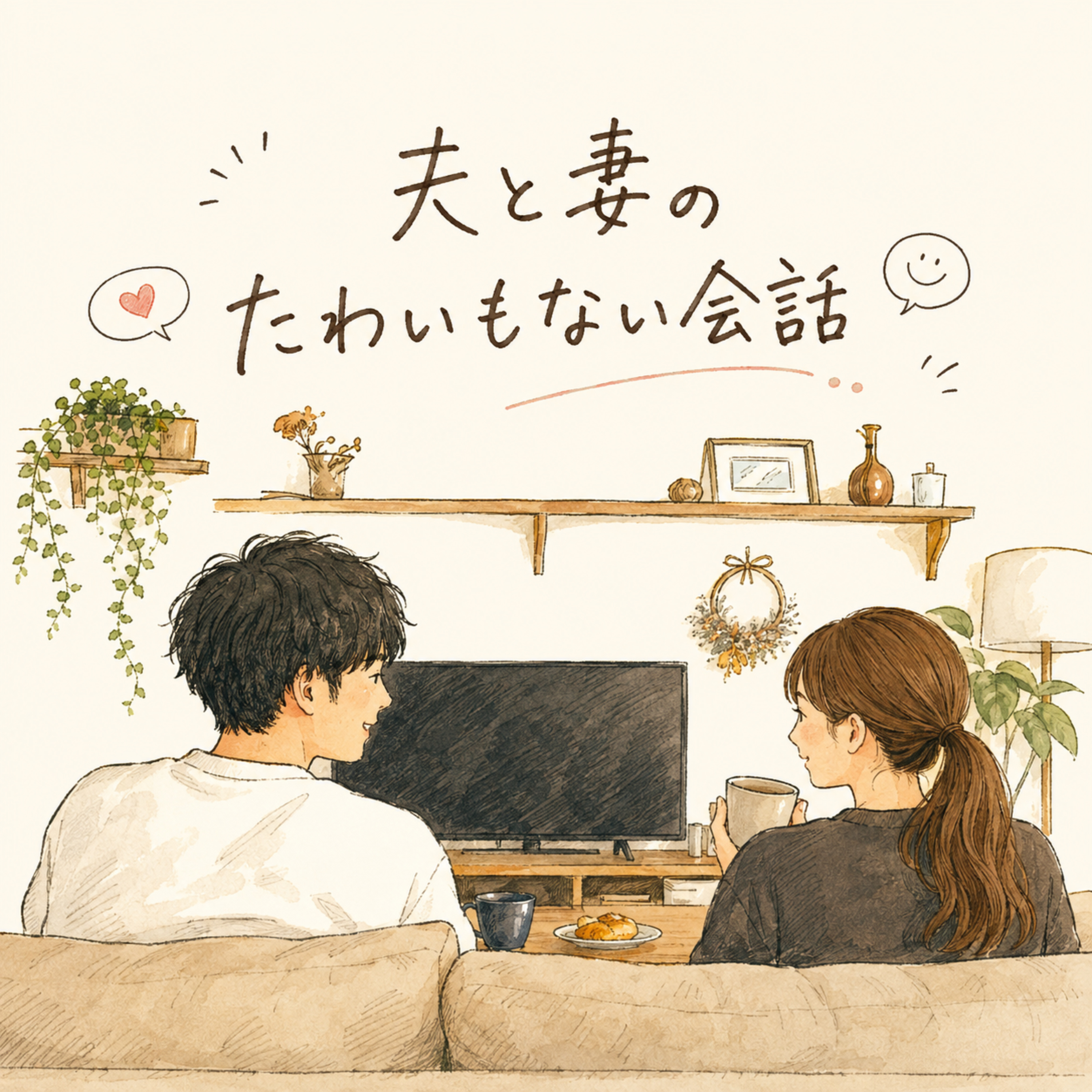 夫と妻のたわいもない会話 podcast artwork