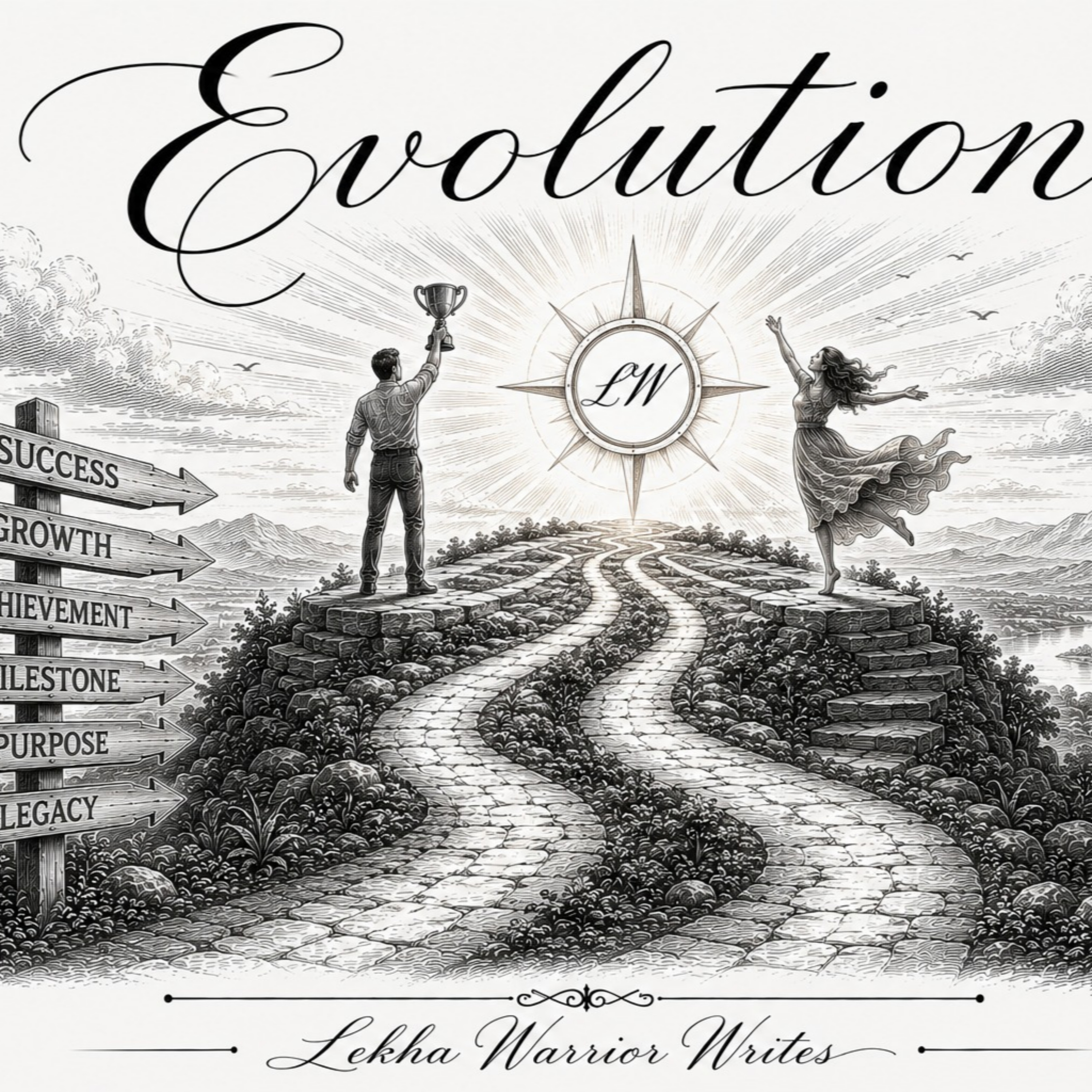 Evolution - Lekha Warrior Writes podcast artwork