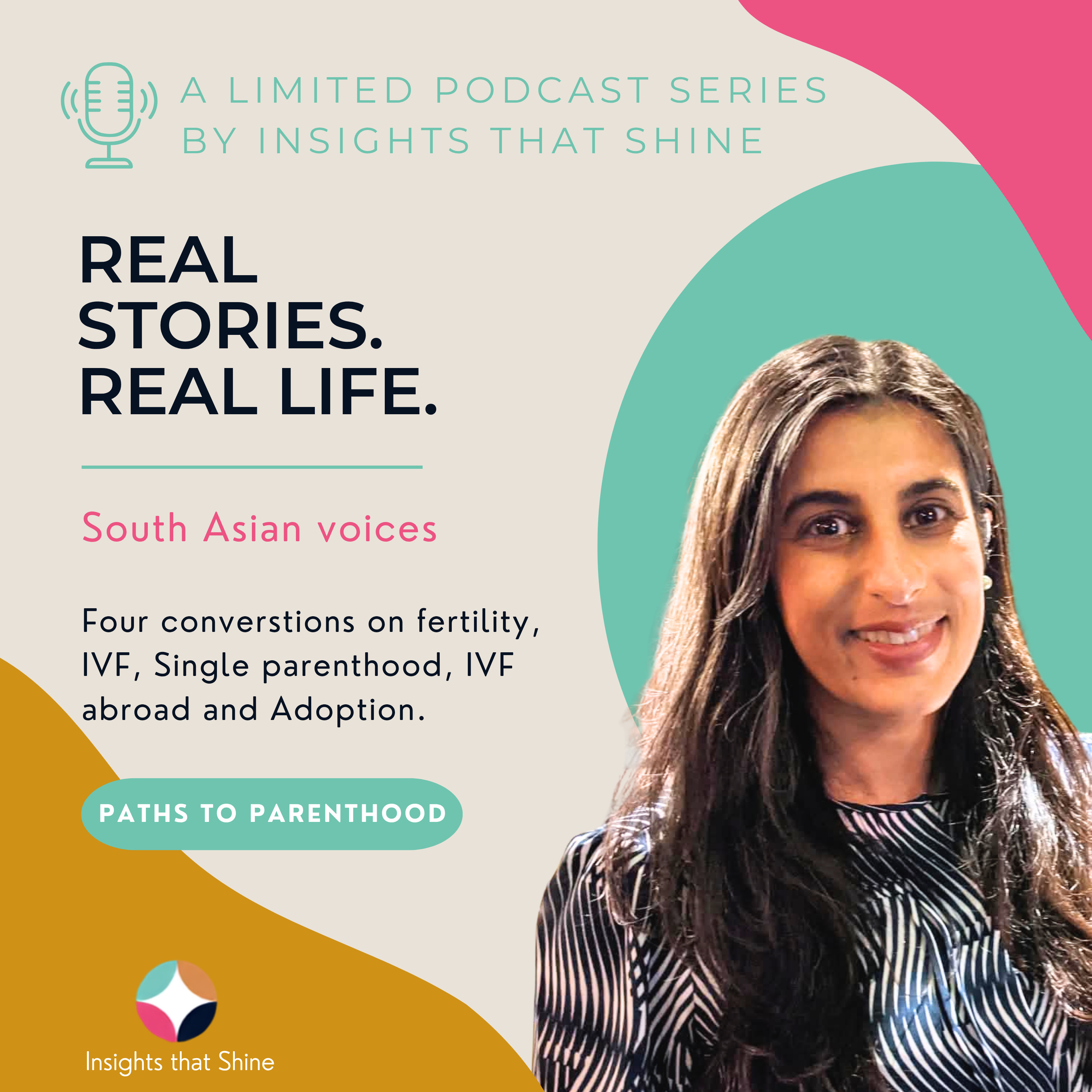 Real Stories. Real Life. podcast artwork