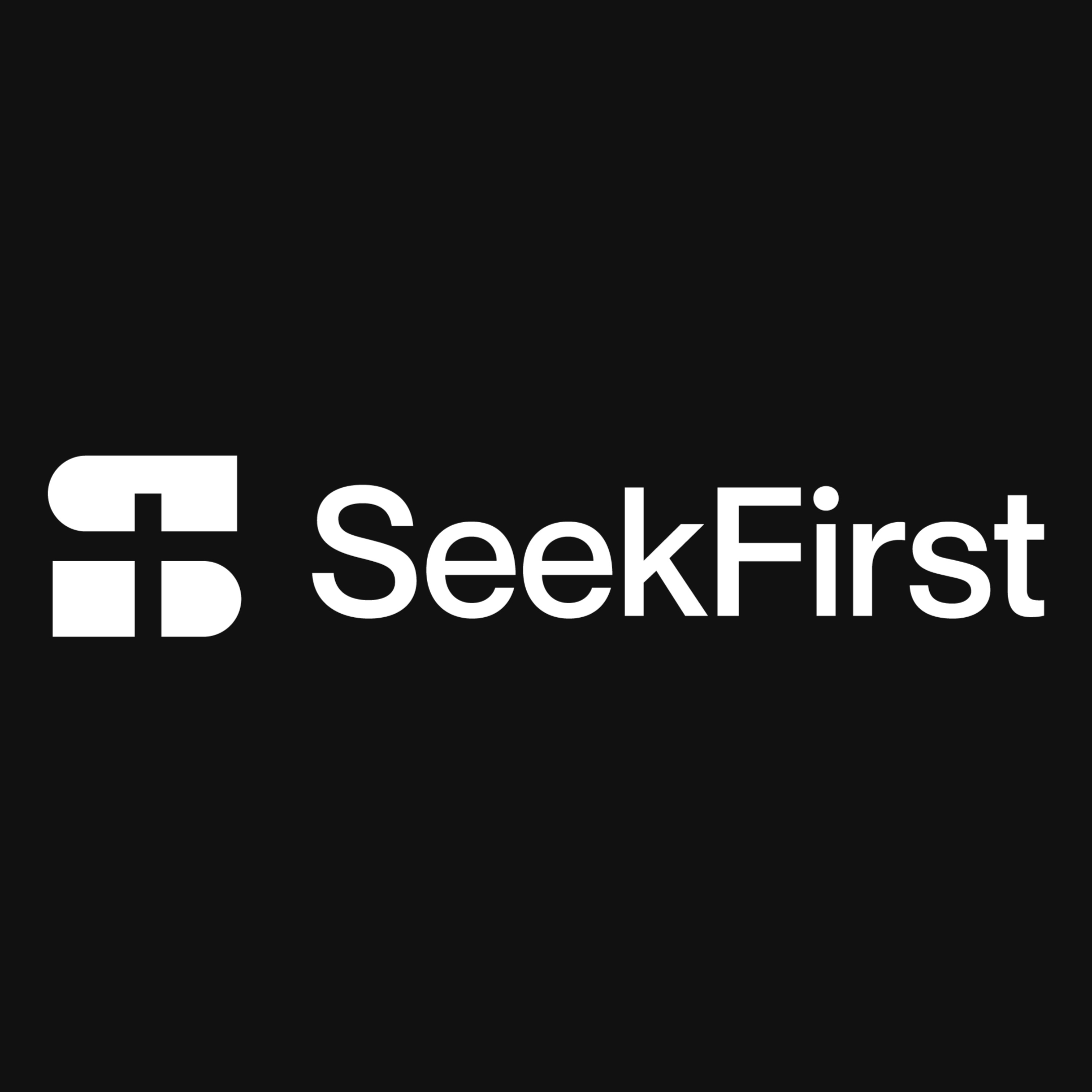 Seek First podcast artwork