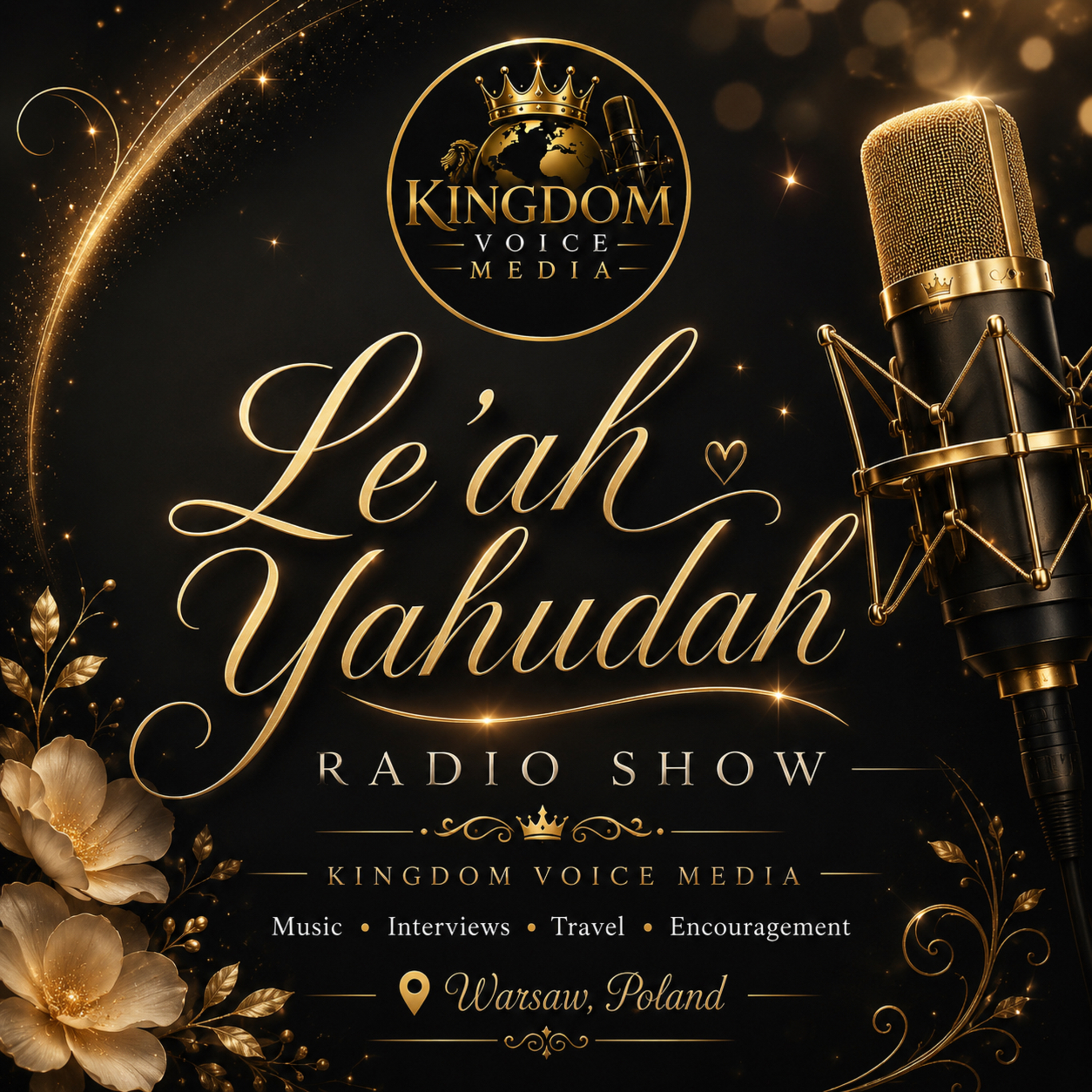 Le’ah Yahudah Radio Show🤍LIVE IN WARSAW POLAND 🇵🇱 podcast artwork