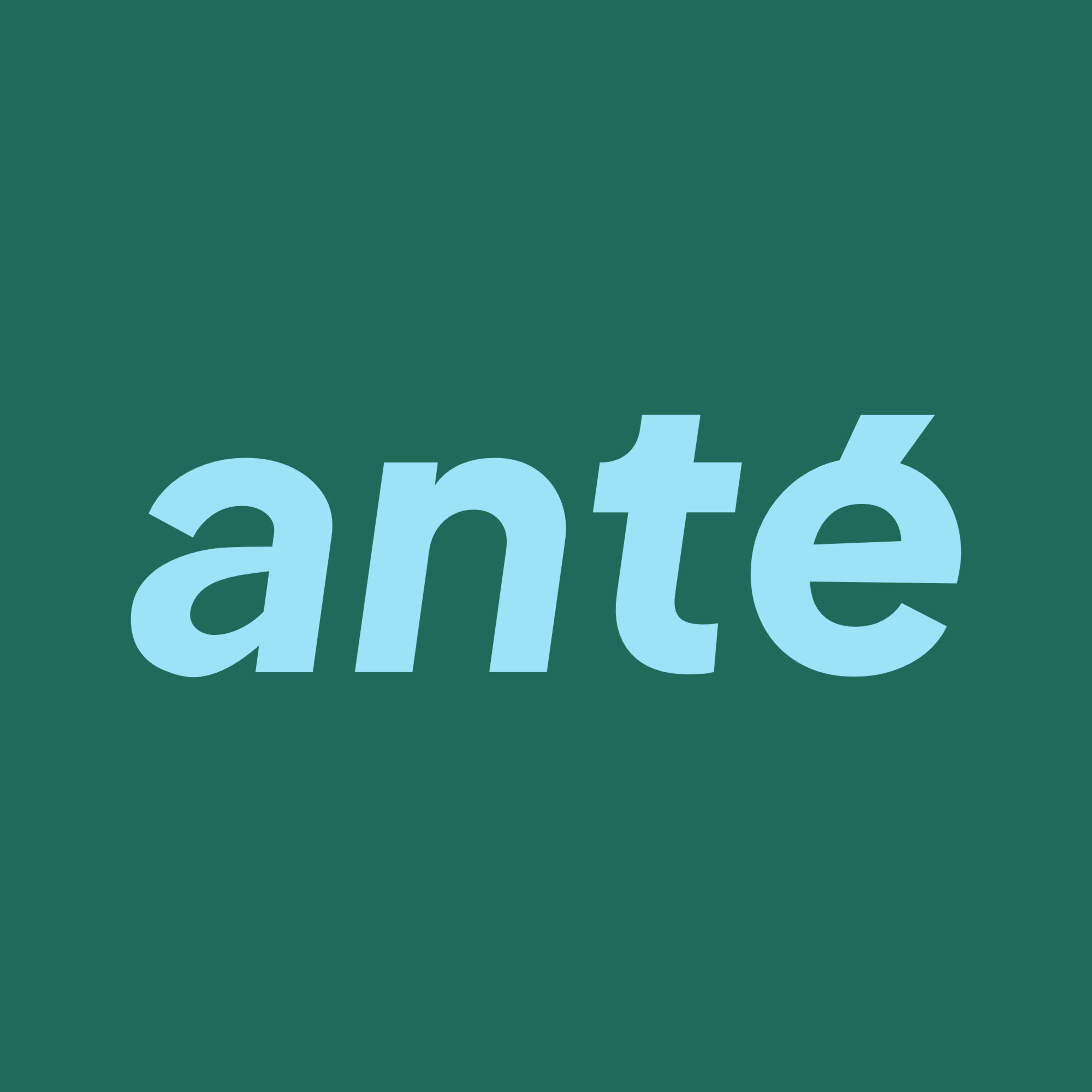 Anté - Before You Build