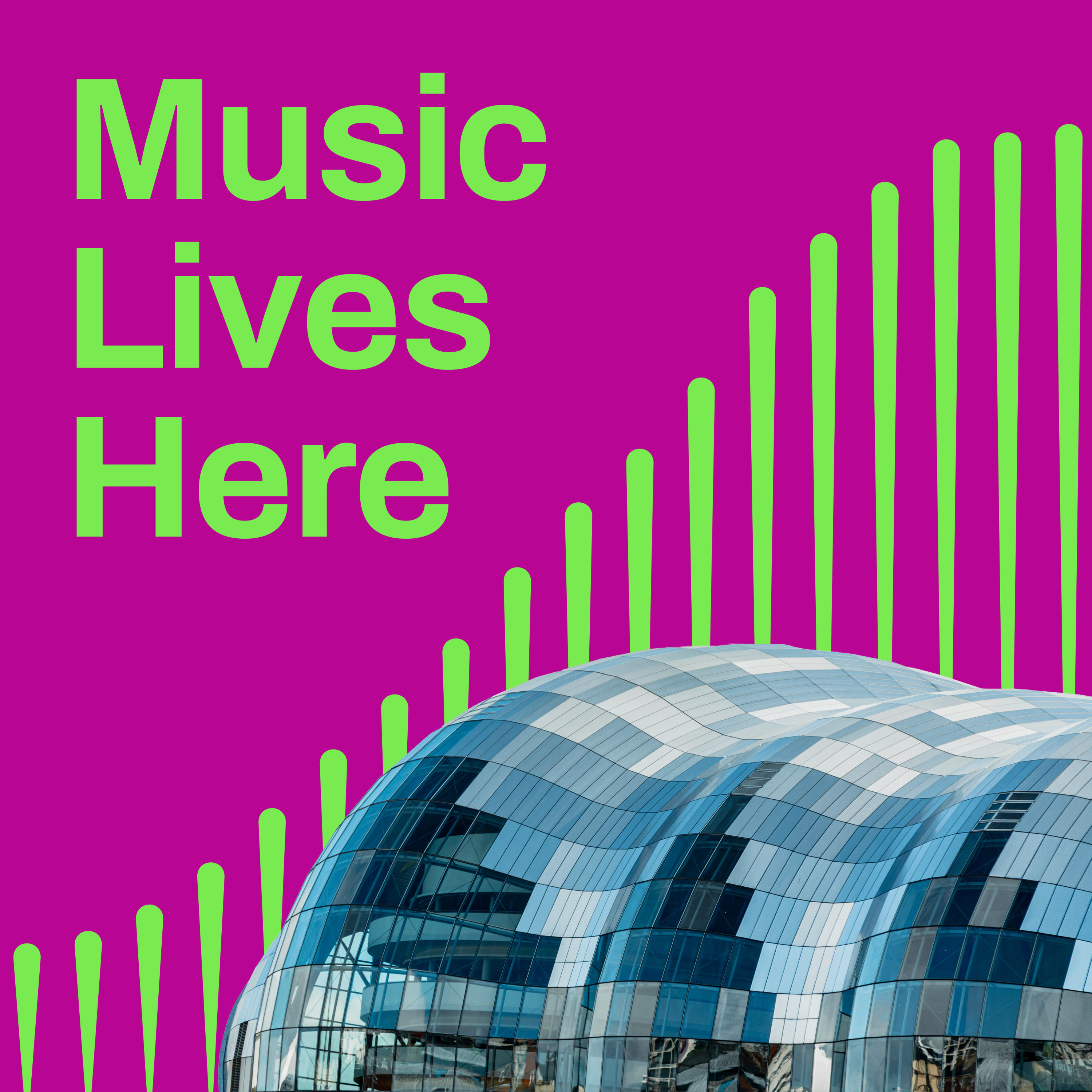 Logo of the podcast Music Lives Here Podcast Music Lives Here