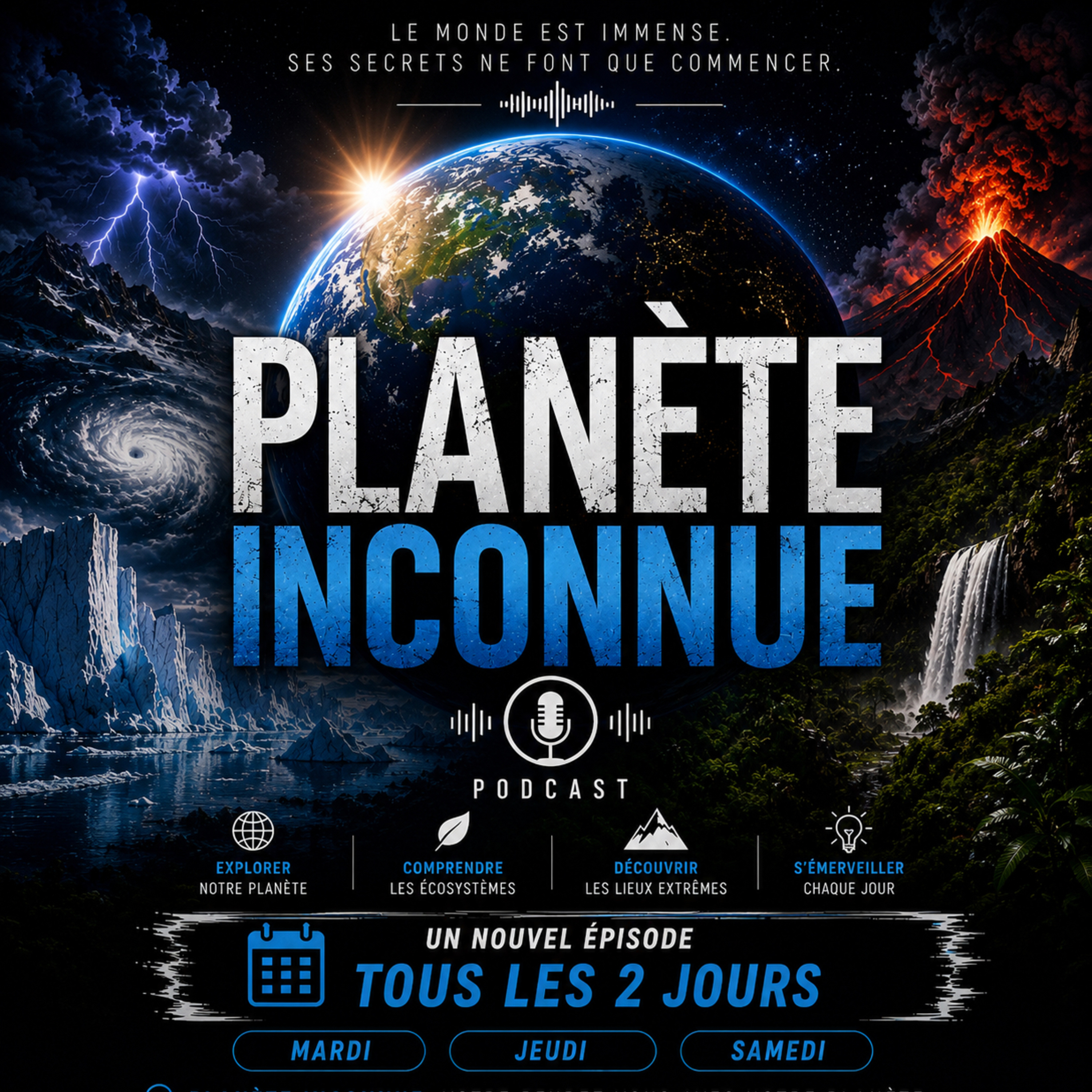 Planète inconnue 🌏🌍 podcast artwork