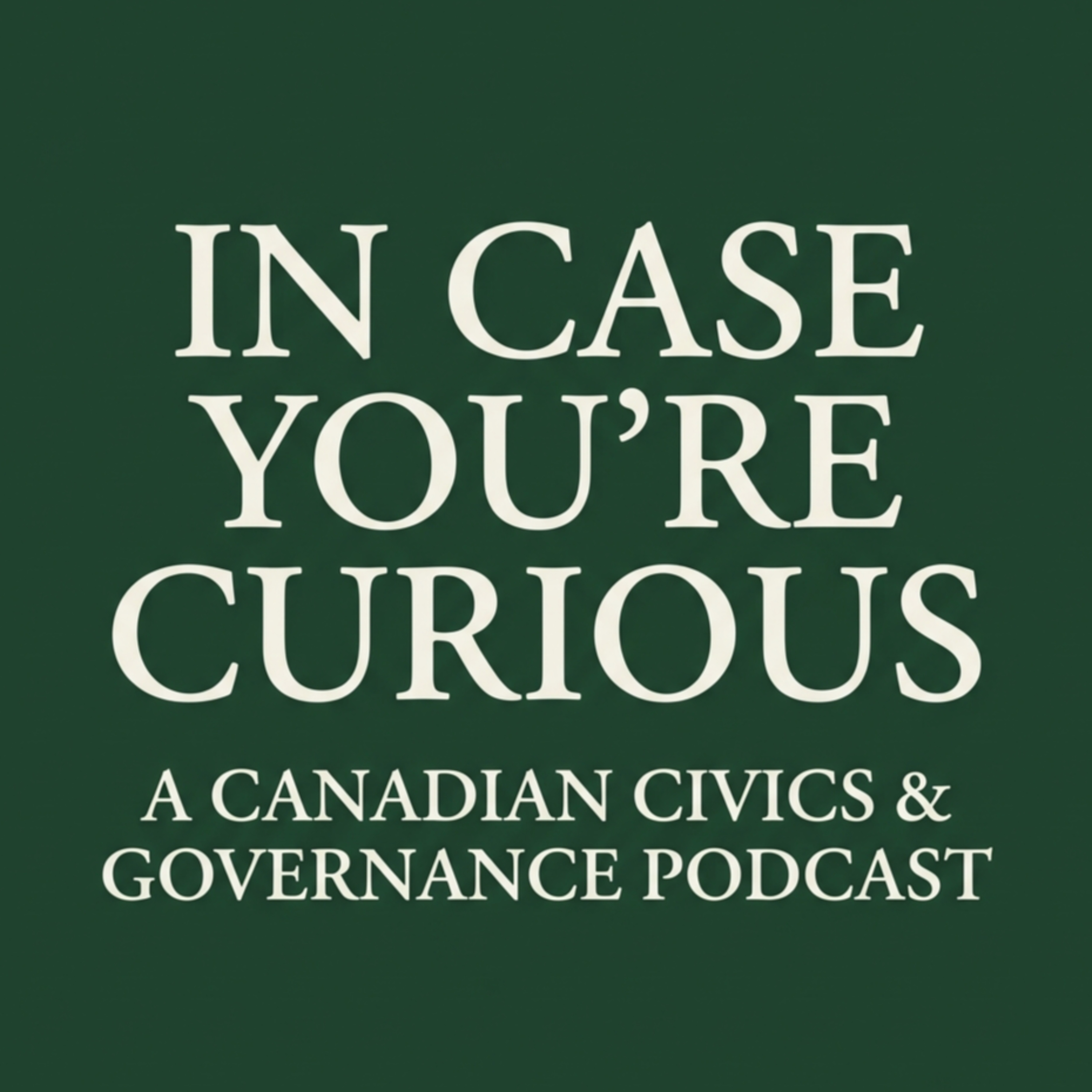 In Case You're Curious podcast artwork