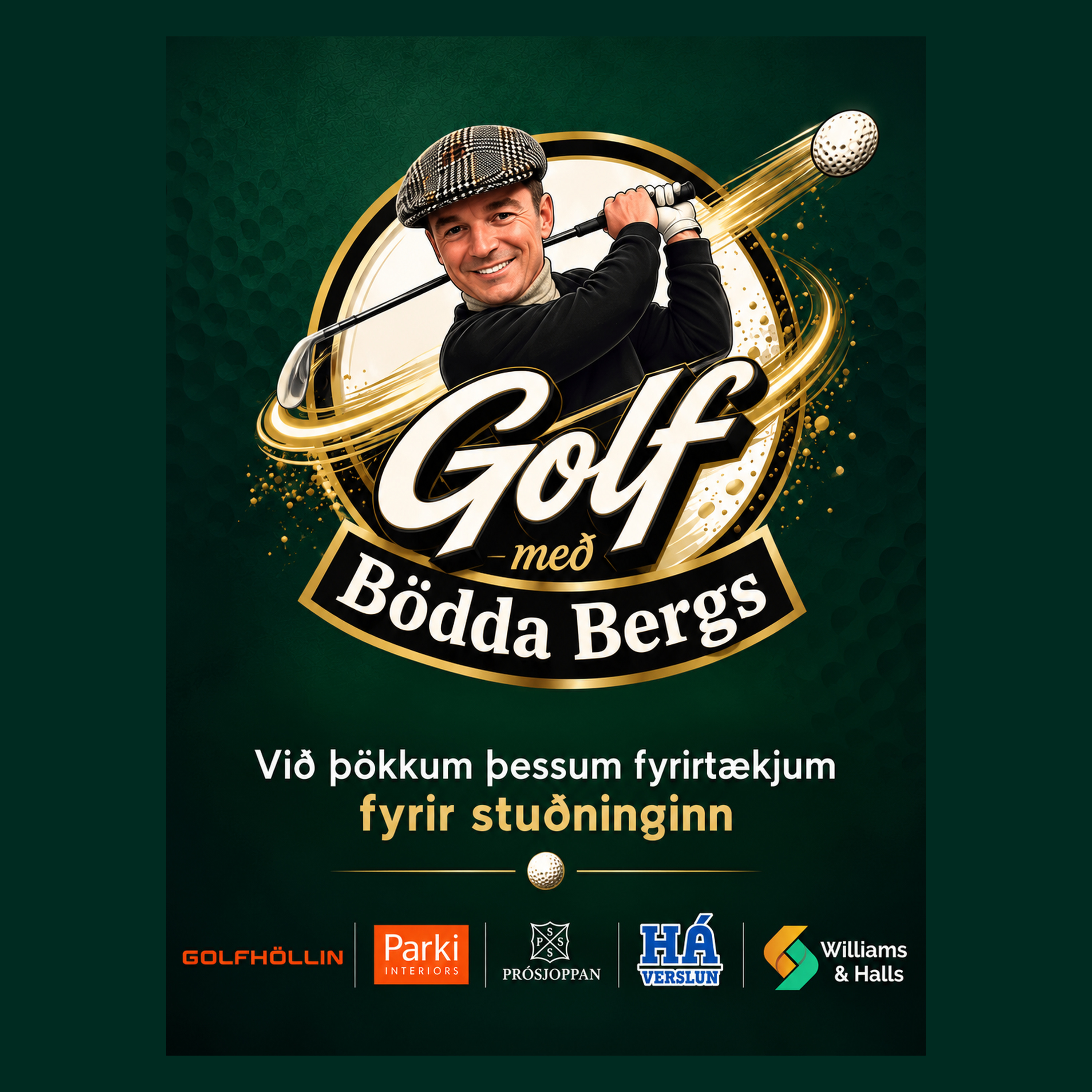Þáttur 6 - Nökkvi Gunnarsson er þjálfari, PGA kennari, kylfuberi og kylfingur.