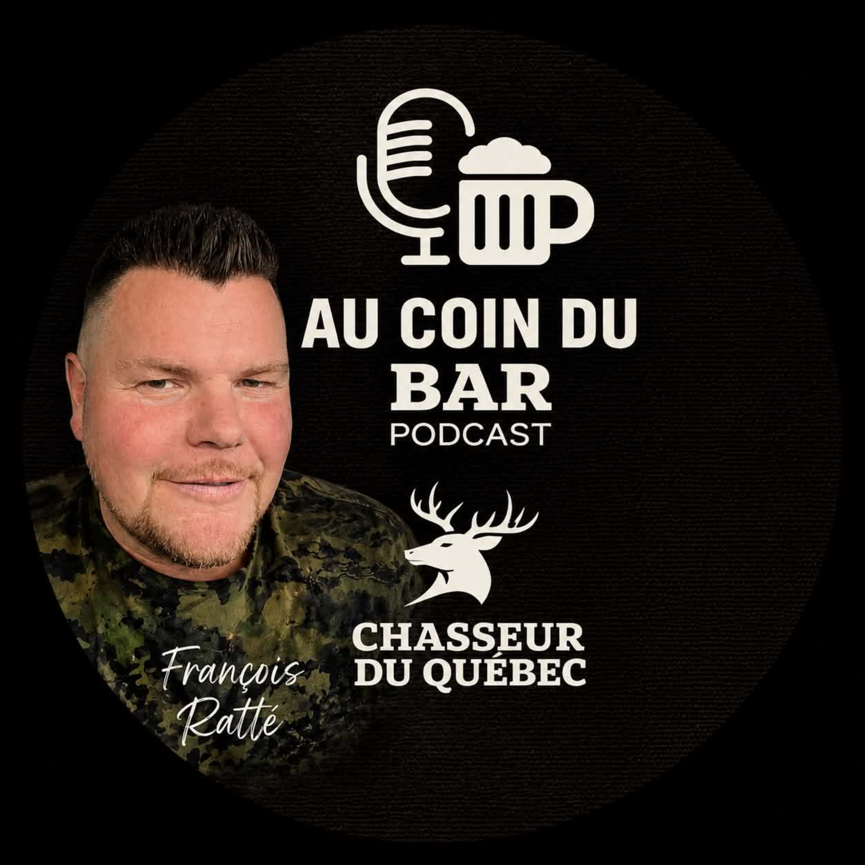 Logo of the podcast Au coin du bar / Chasseur du Québec Podcast Au coin du bar / Chasseur du Québec