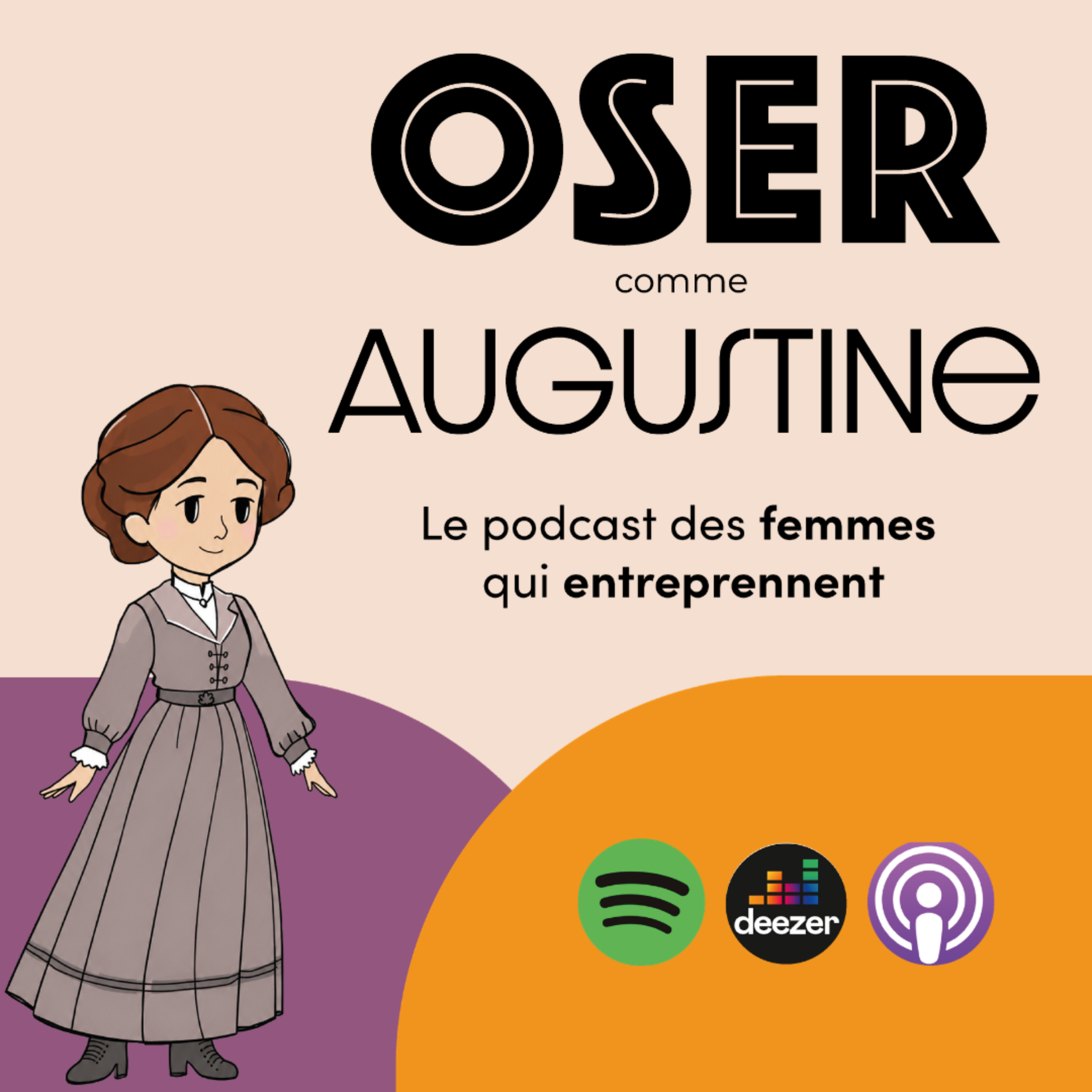 Logo of the podcast Oser comme Augustine Podcast Oser comme Augustine