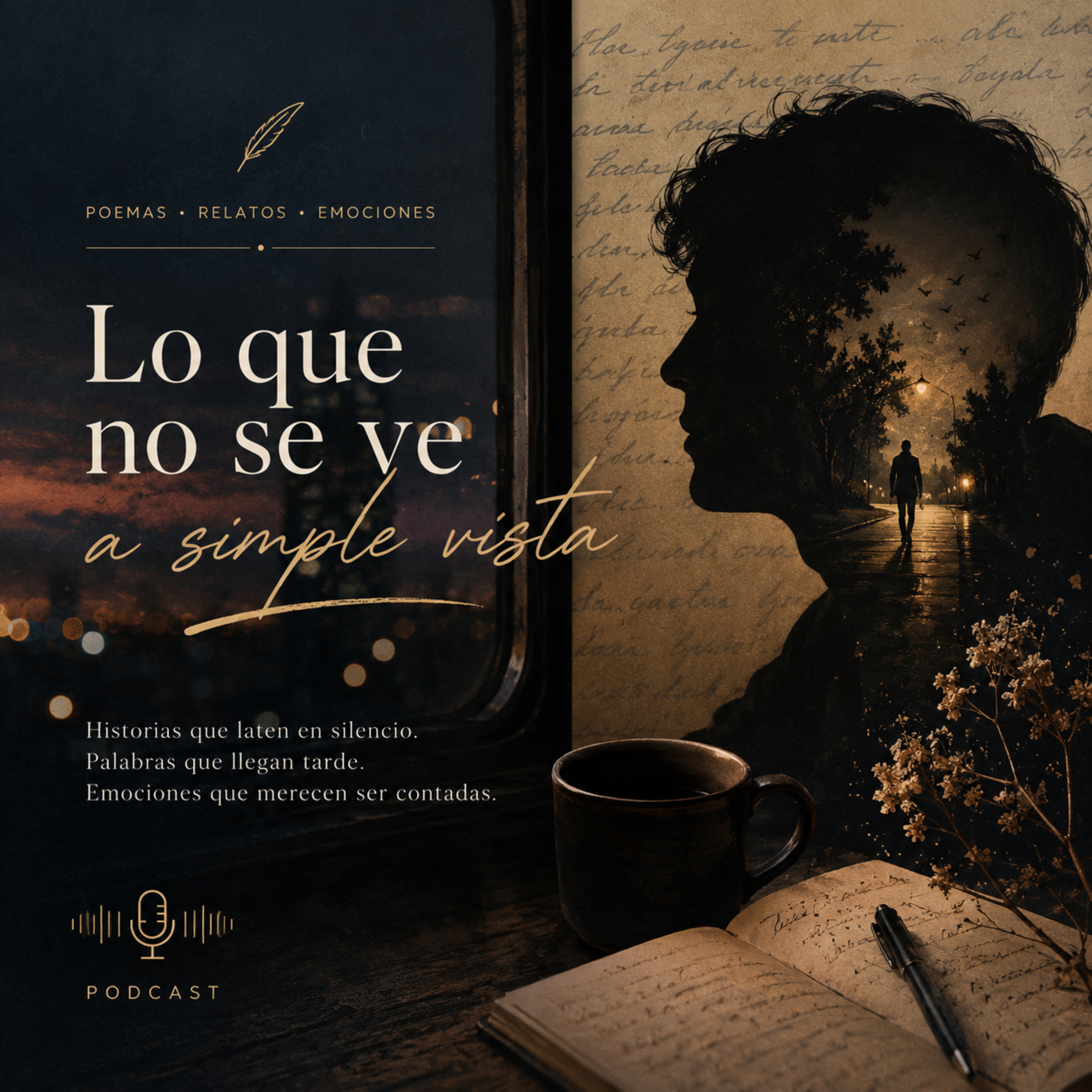 Lo que no se ve a simple vista podcast artwork