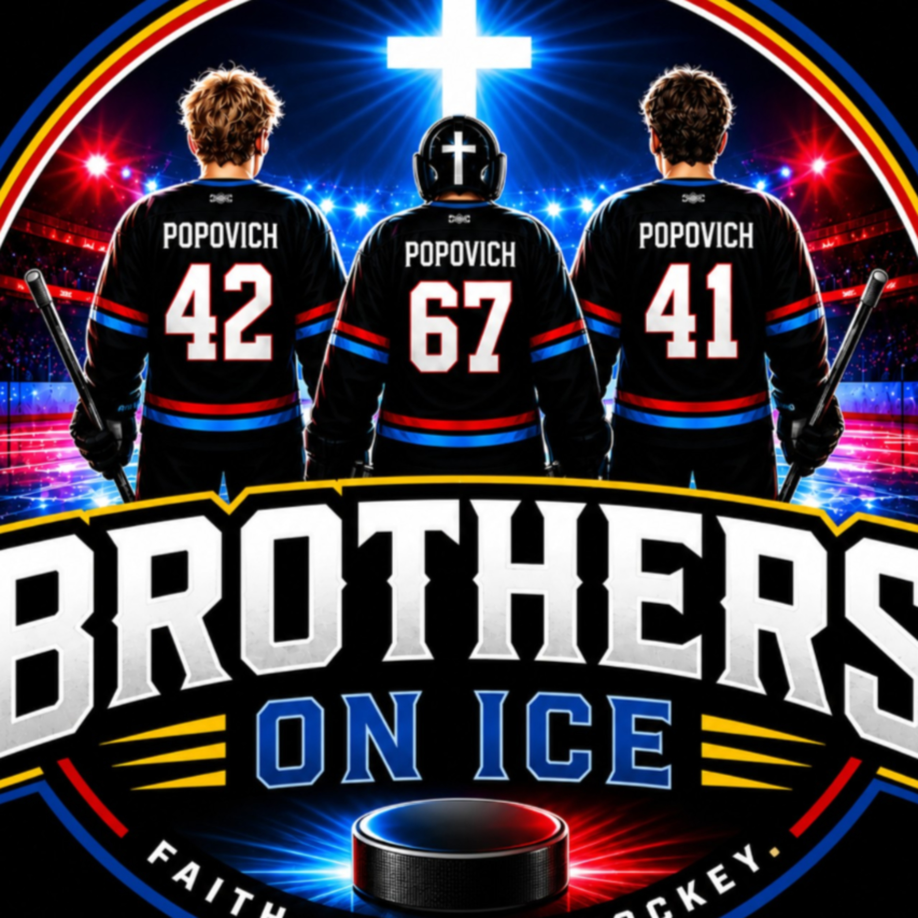 Brothers on Ice podcast artwork