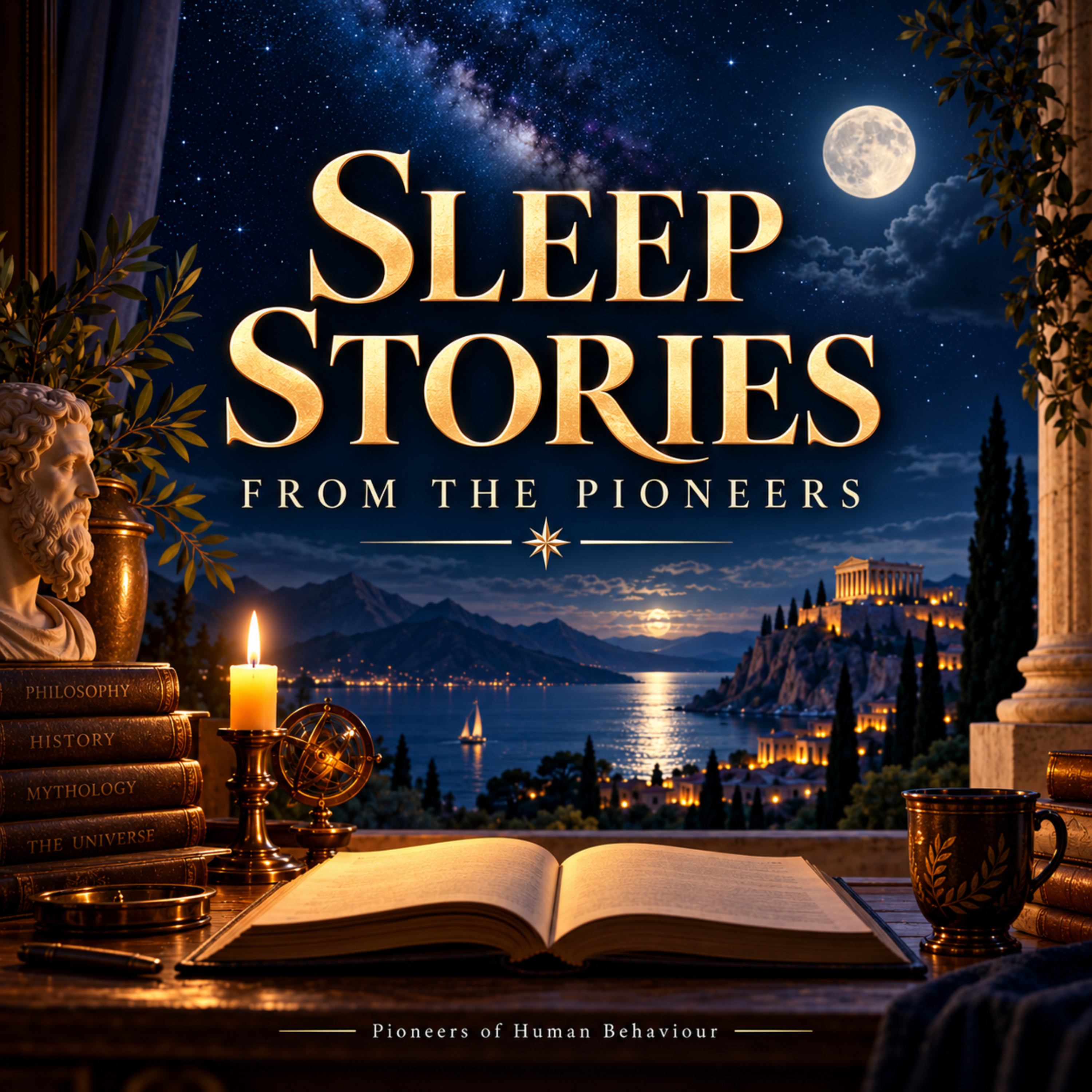 Sleep Stories from the Pioneers podcast artwork