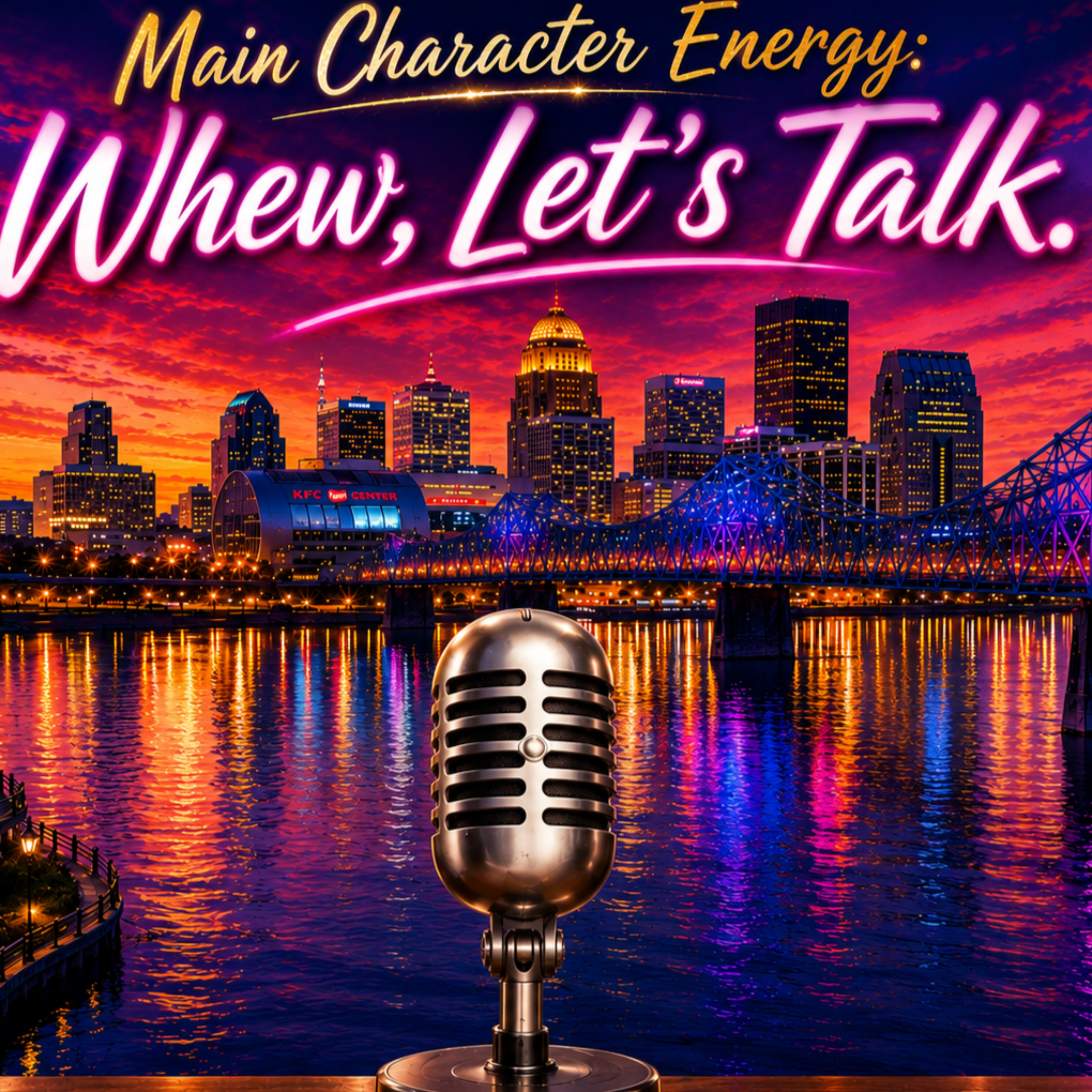 Main Character Energy: Whew, Let's Talk! podcast artwork