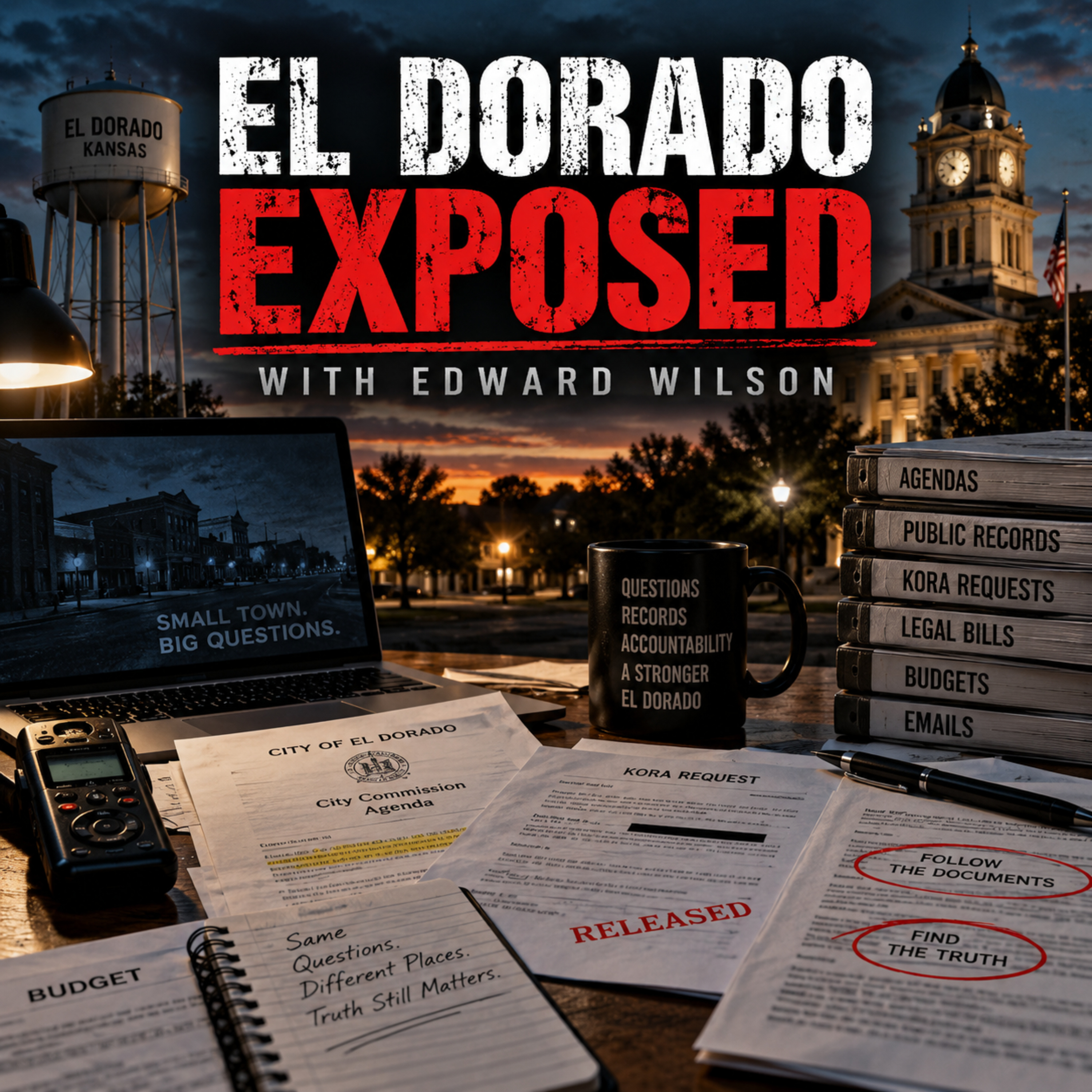 Logo of the podcast El Dorado Exposed with Edward Wilson Podcast El Dorado Exposed with Edward Wilson