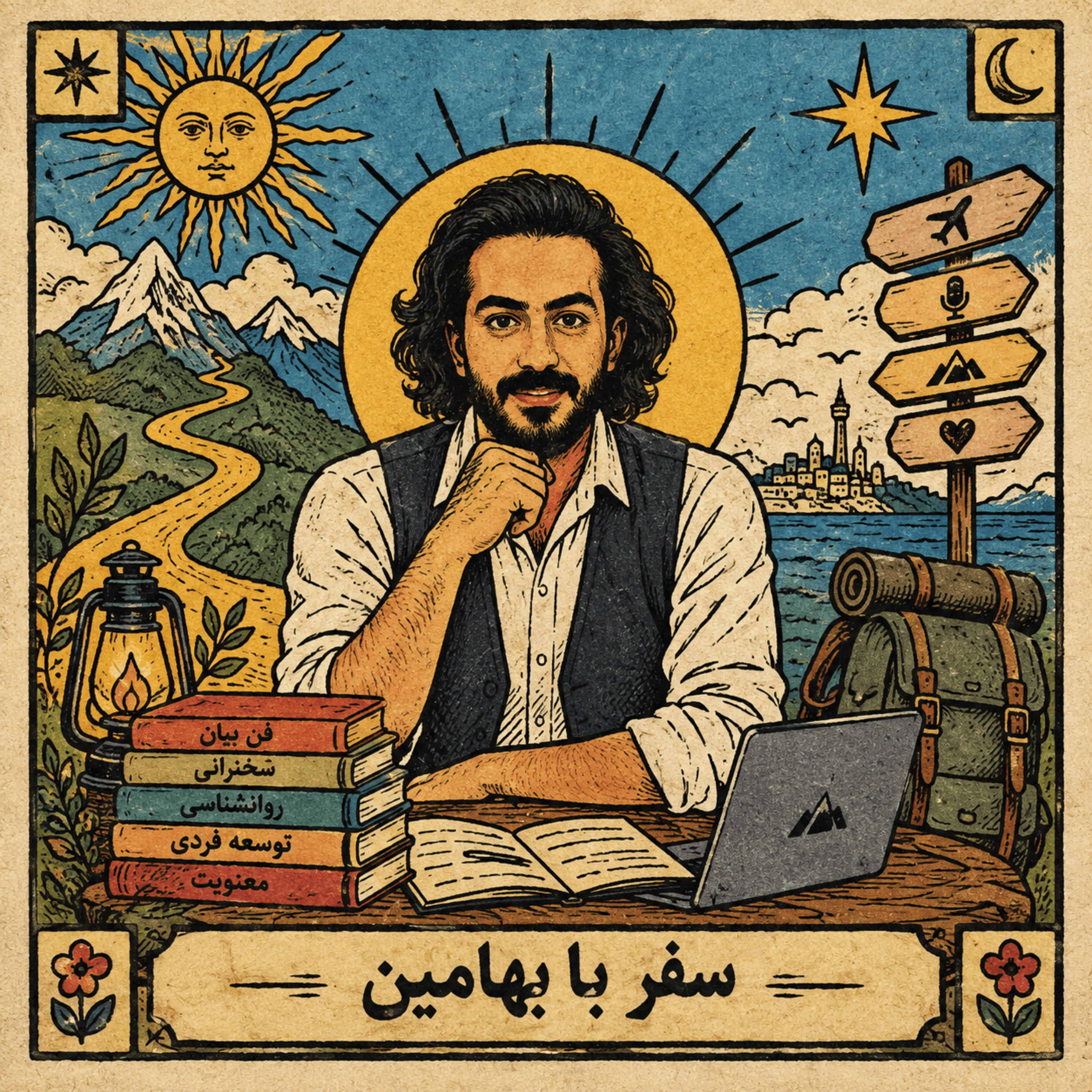 کاور قسمت ۲ سفر با بهامین (مقایسه)