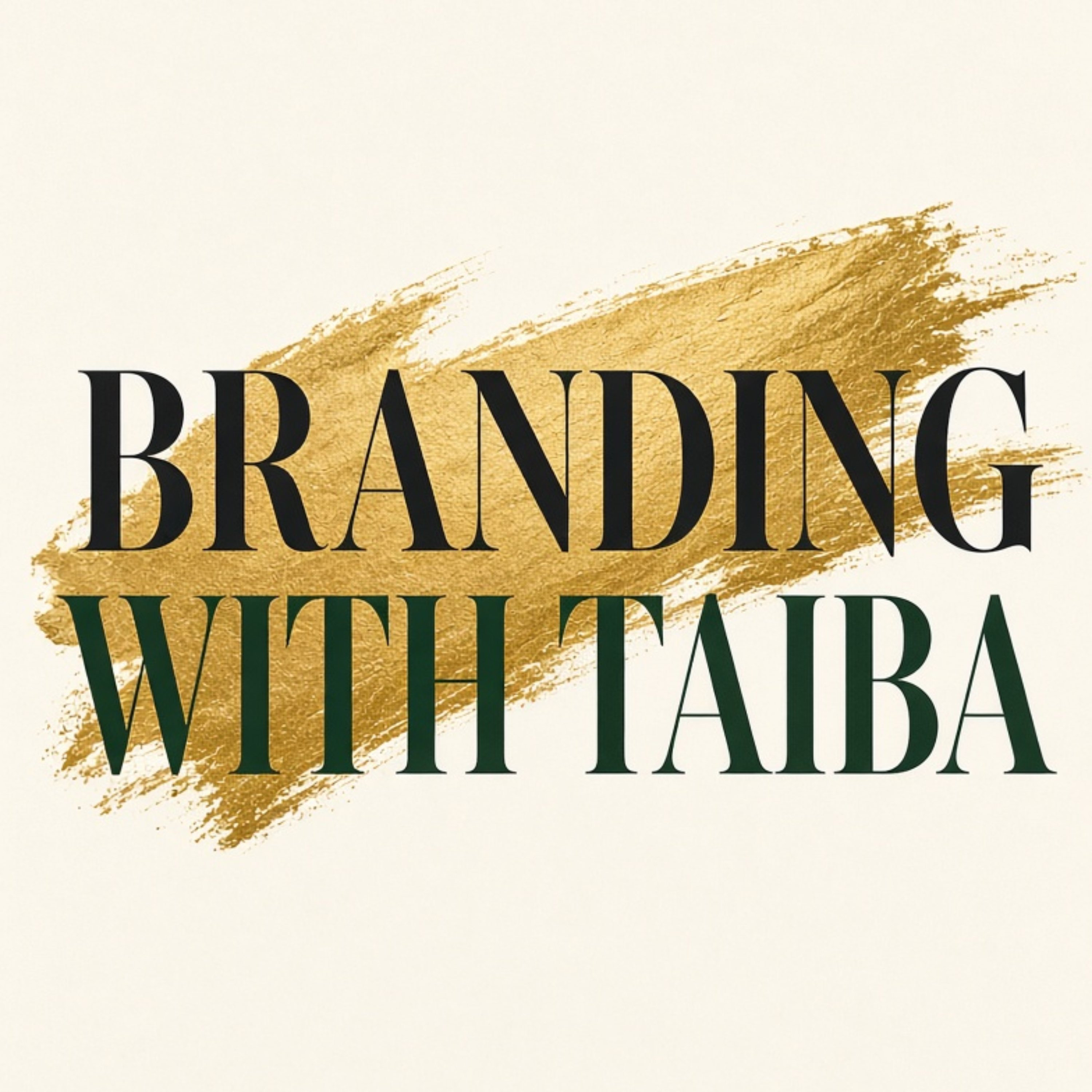 Branding with Taiba podcast artwork