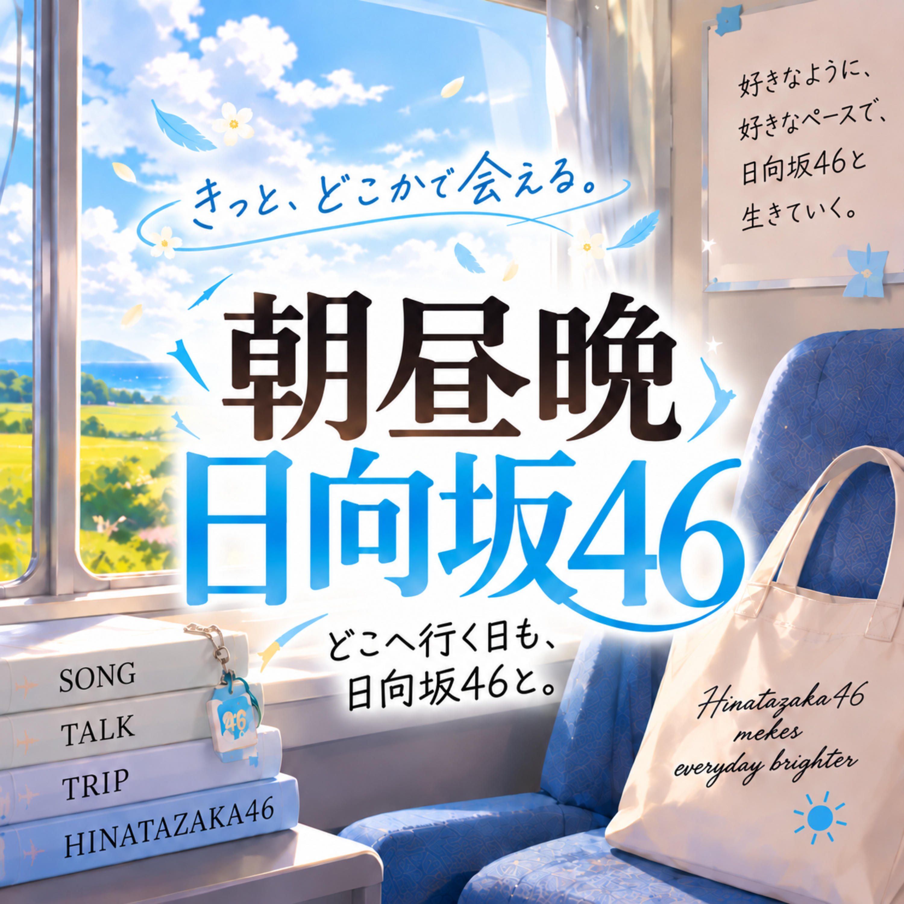朝,昼,晩,日向坂46