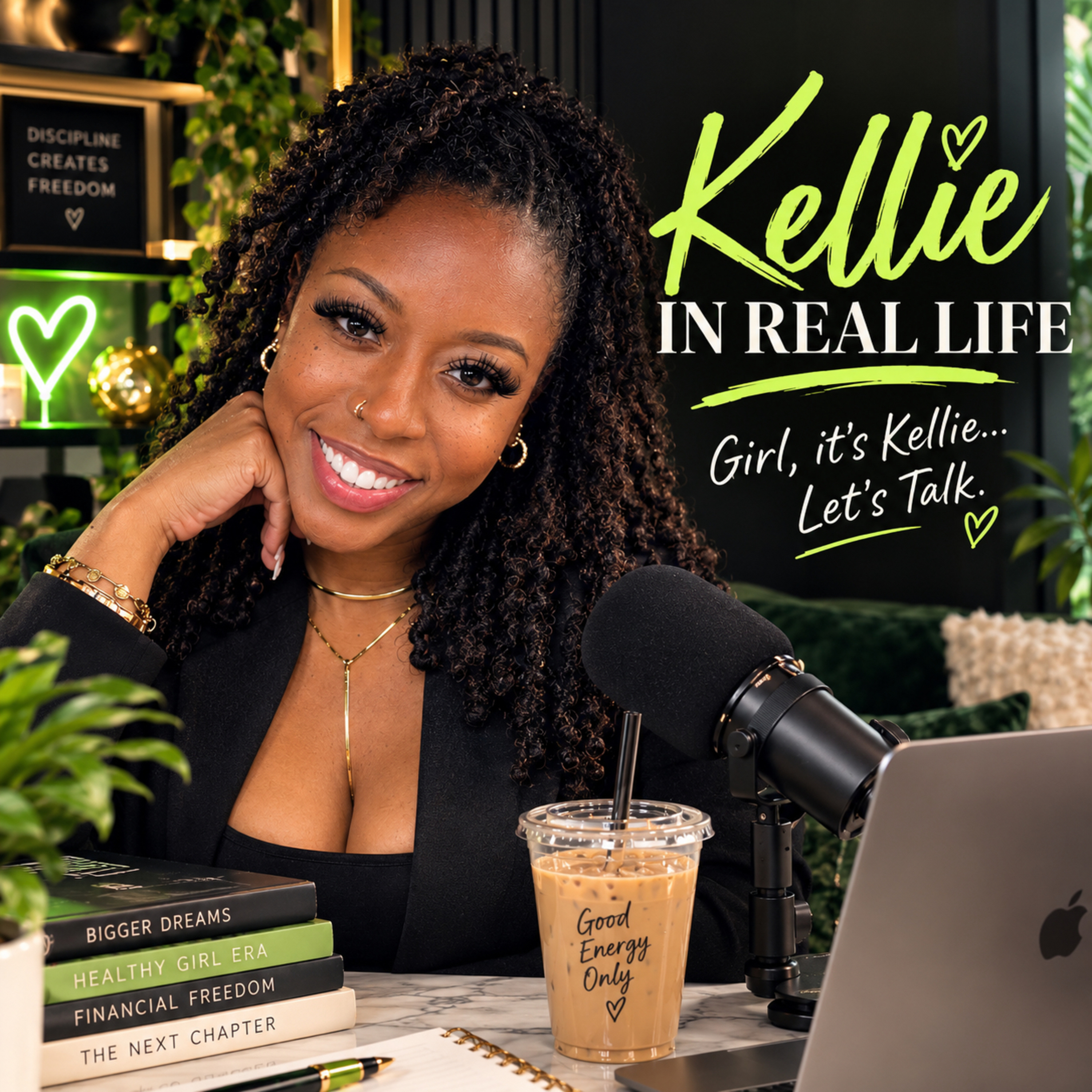 Kellie In Real Life podcast artwork