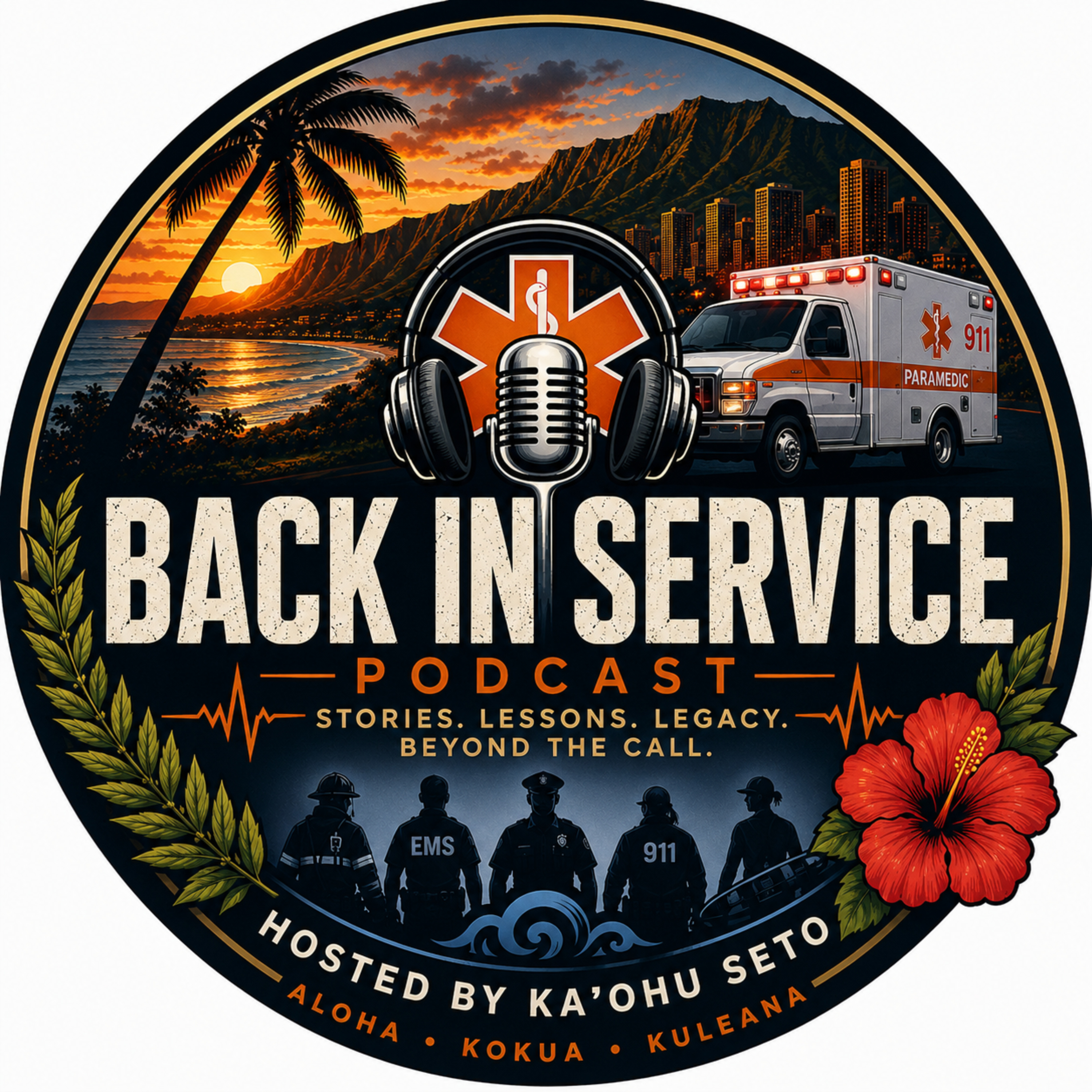 Back In Service podcast artwork