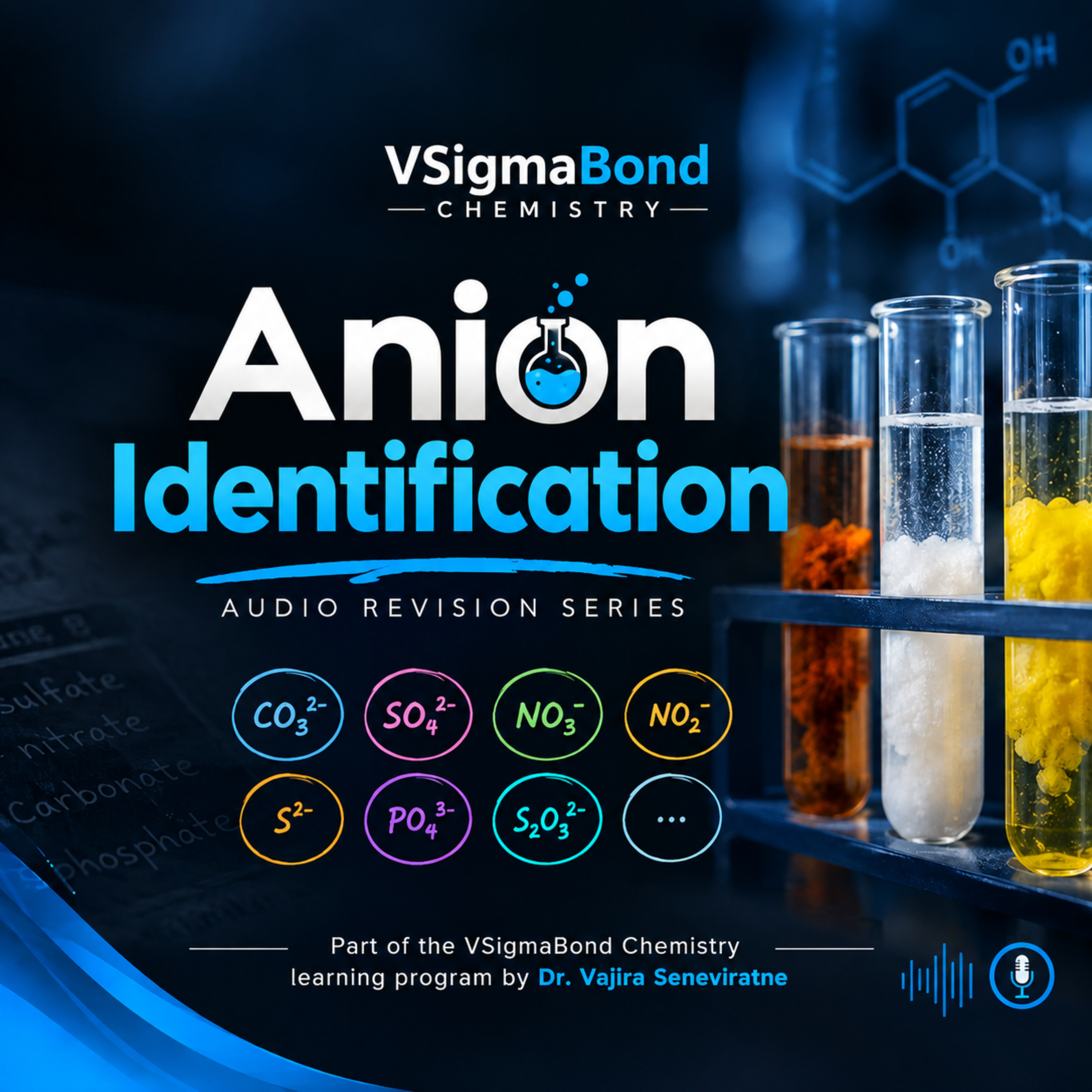 Anion Identification E13 — Thiosulfate | VSIGMABOND