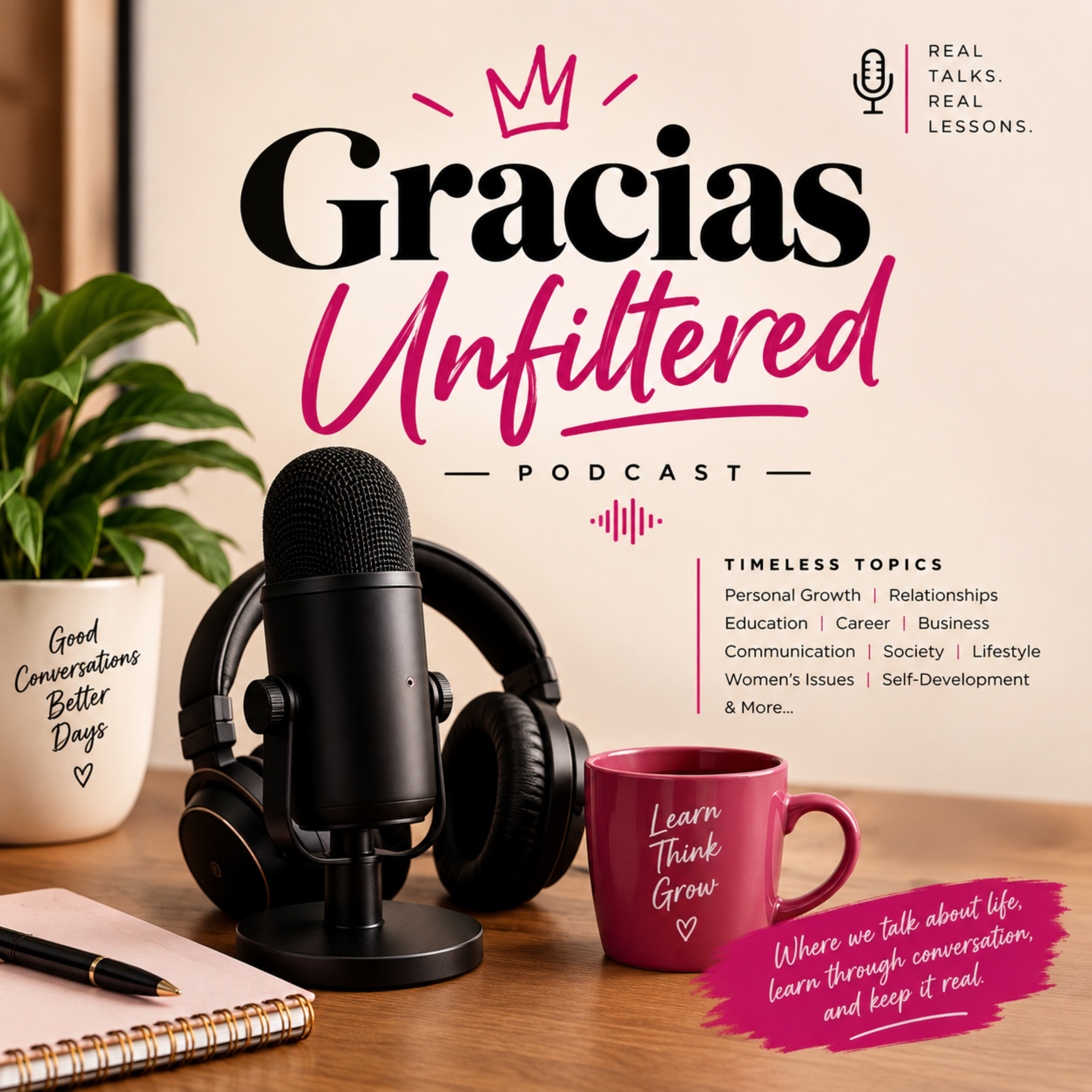 Gracias Unfiltered podcast artwork