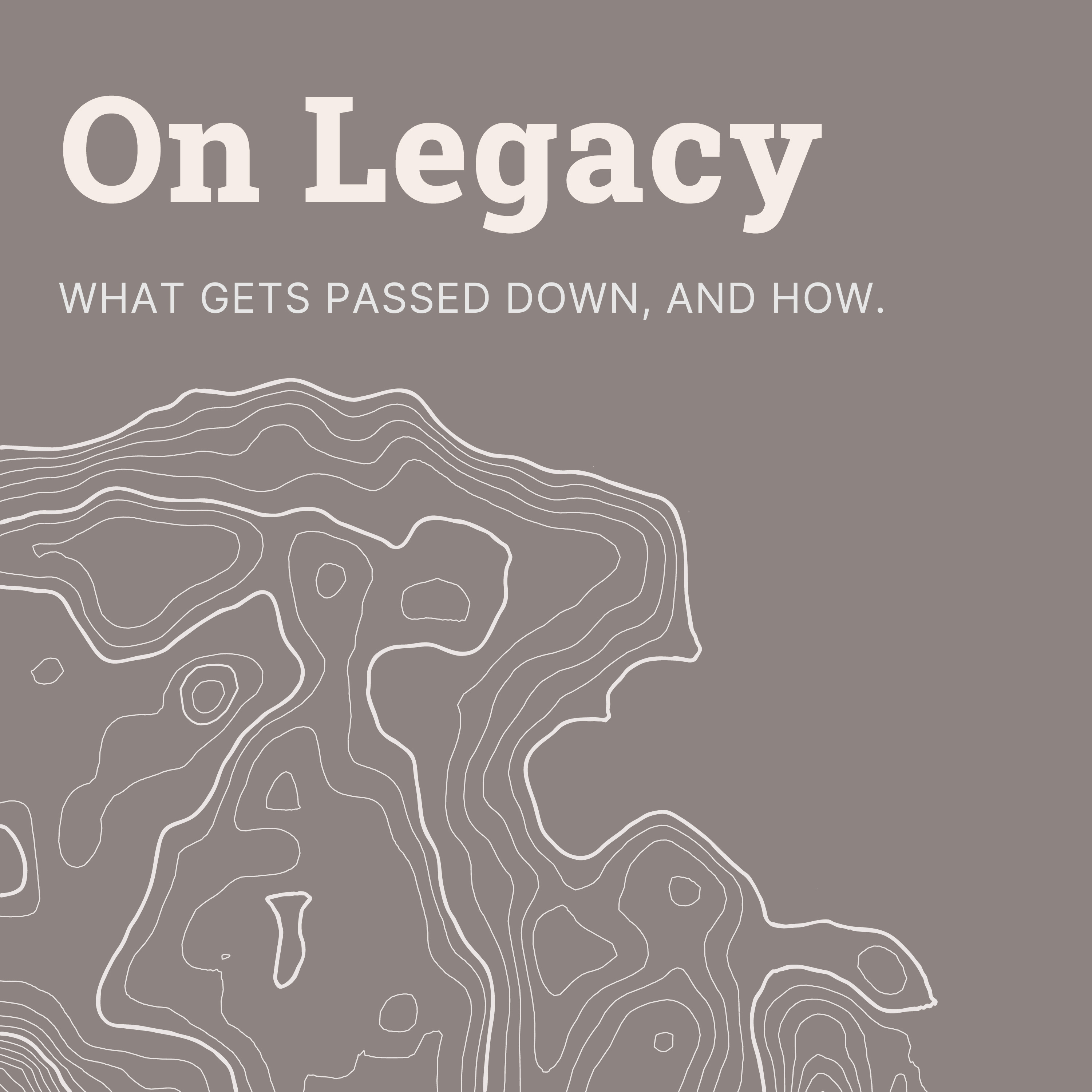 On Legacy x Le Studio podcast artwork