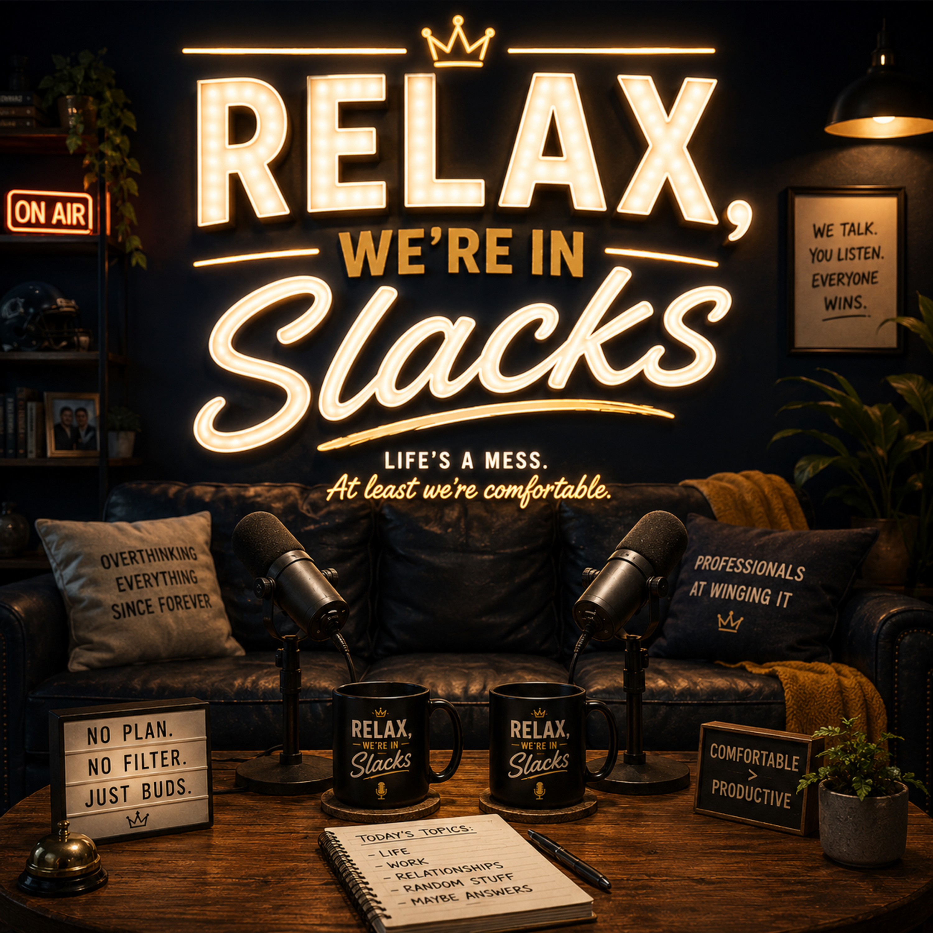 Relax We're in Slacks podcast artwork