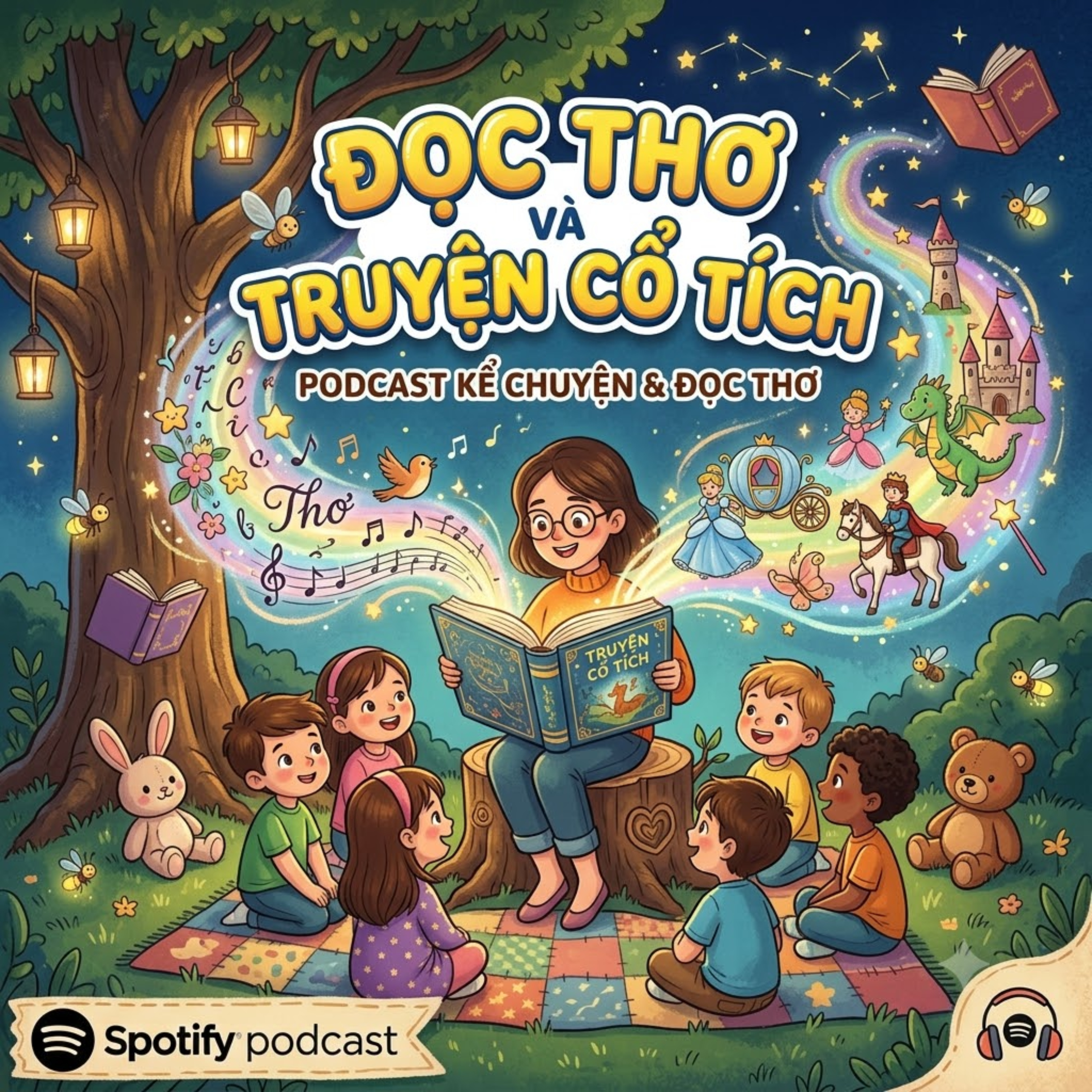 Logo of the podcast Đọc thơ và truyện cổ tích Podcast Đọc thơ và truyện cổ tích