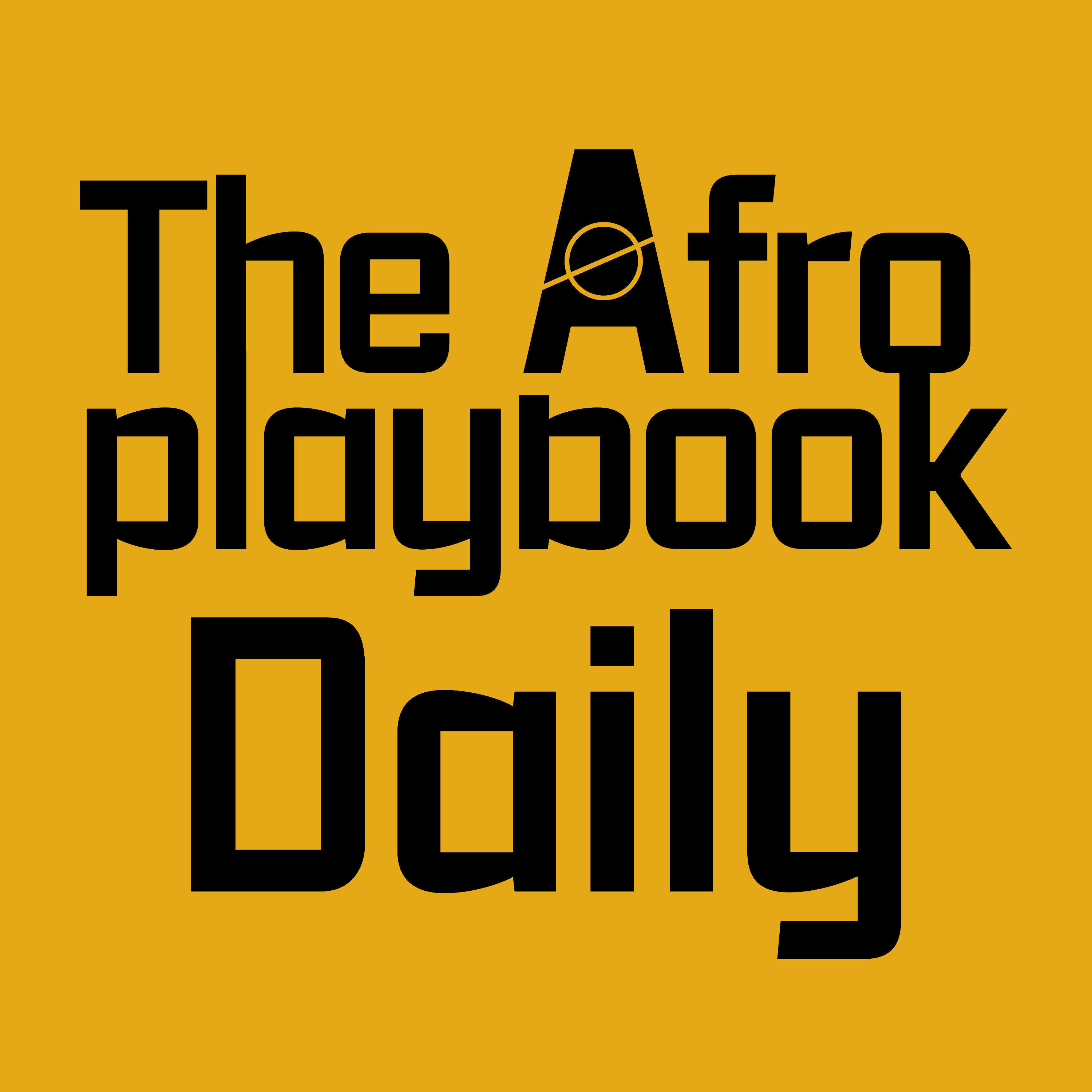 Logo of the podcast The Afro Playbook Daily Podcast The Afro Playbook Daily