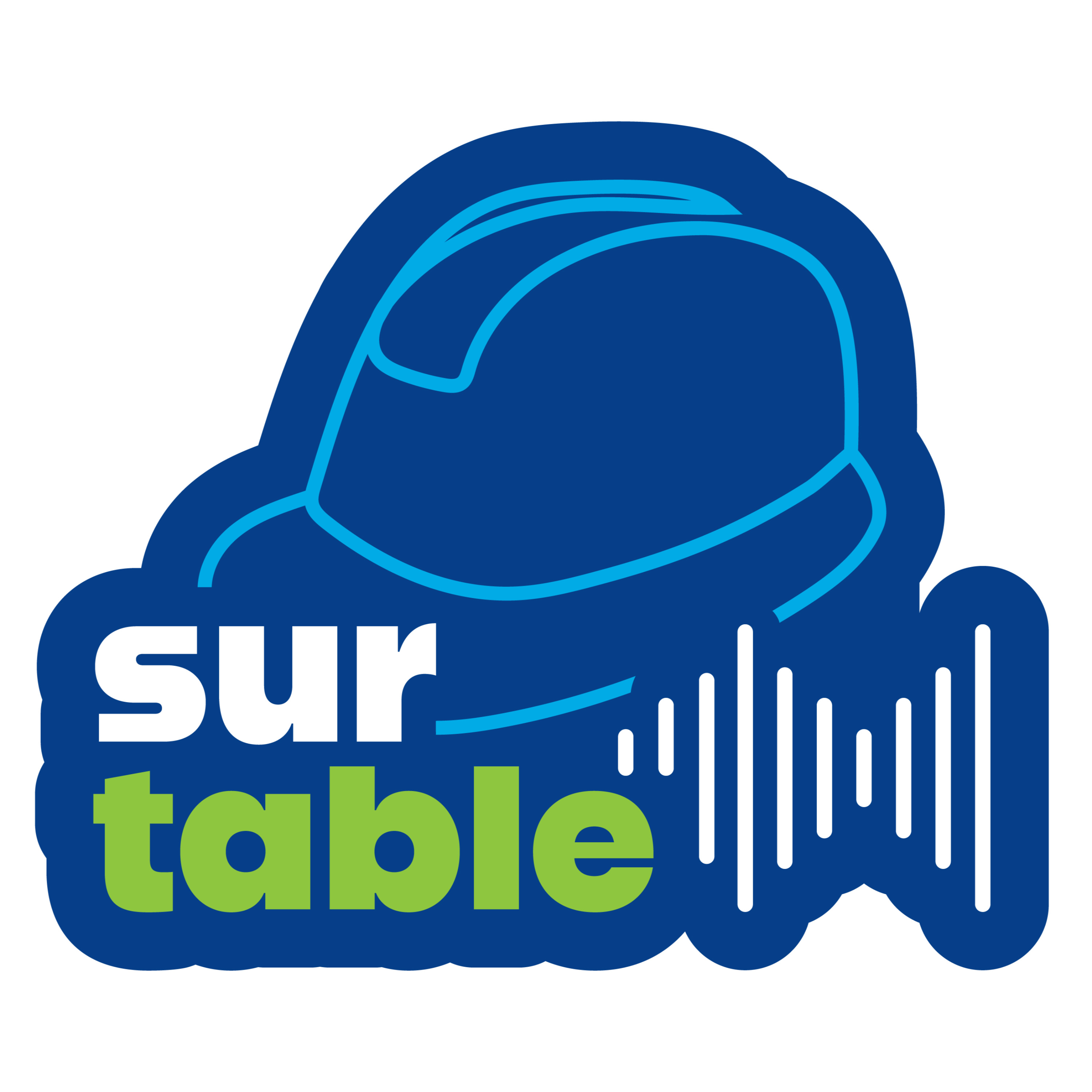 Casques sur table