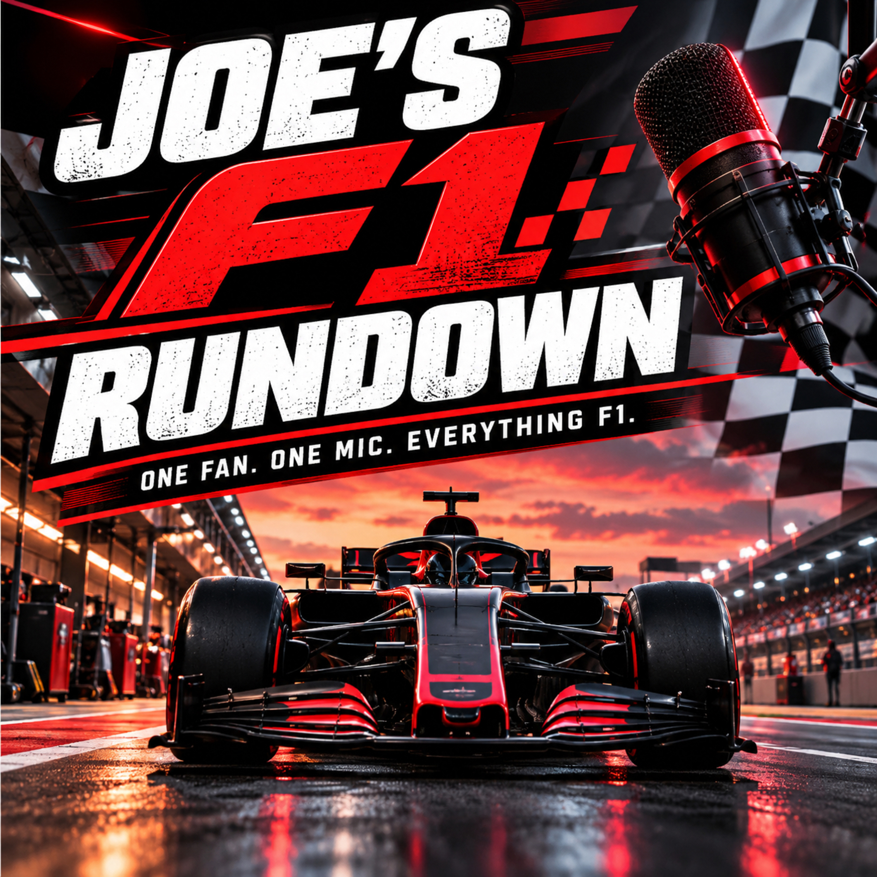 Logo of the podcast Joes F1 Rundown Podcast Joes F1 Rundown