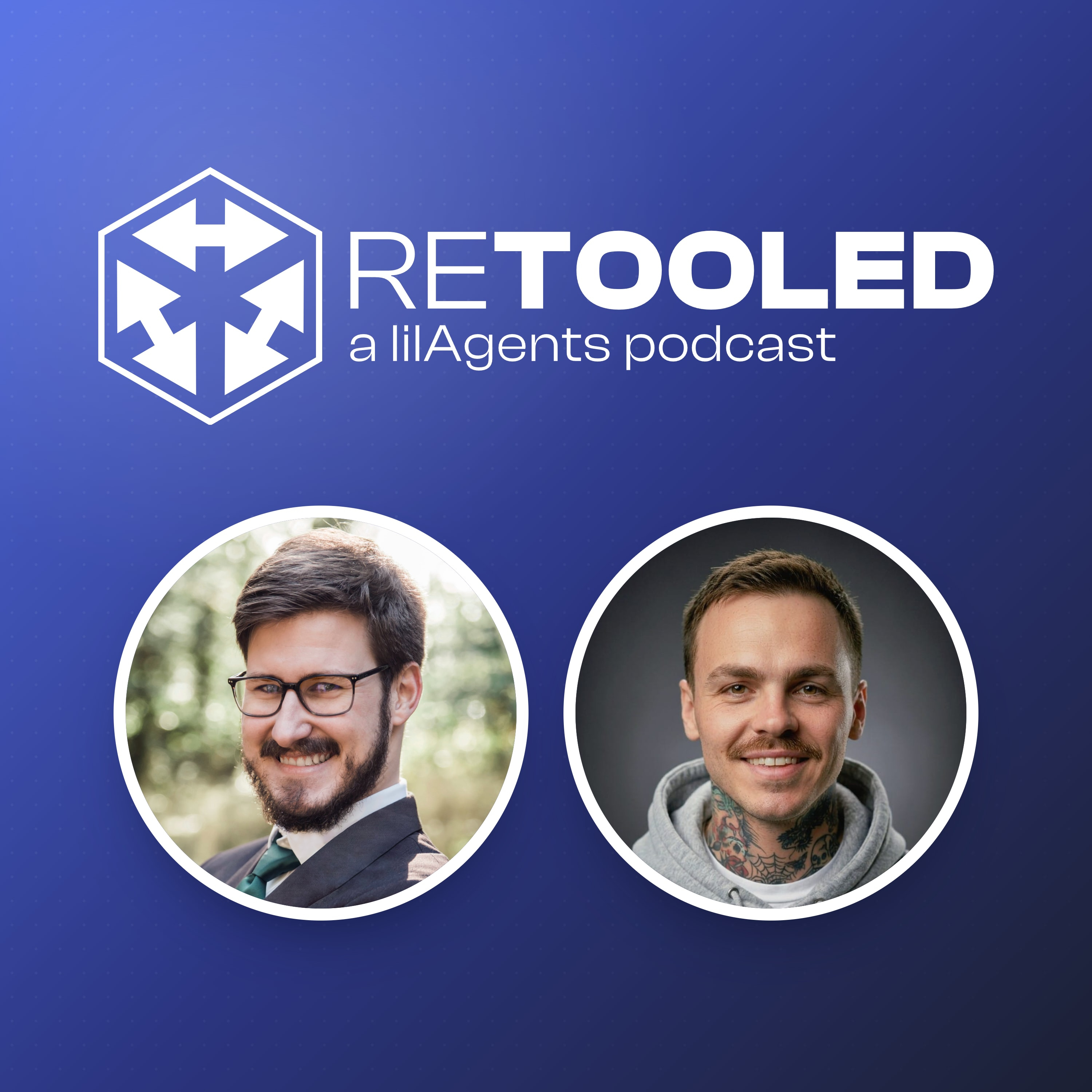 Retooled podcast artwork