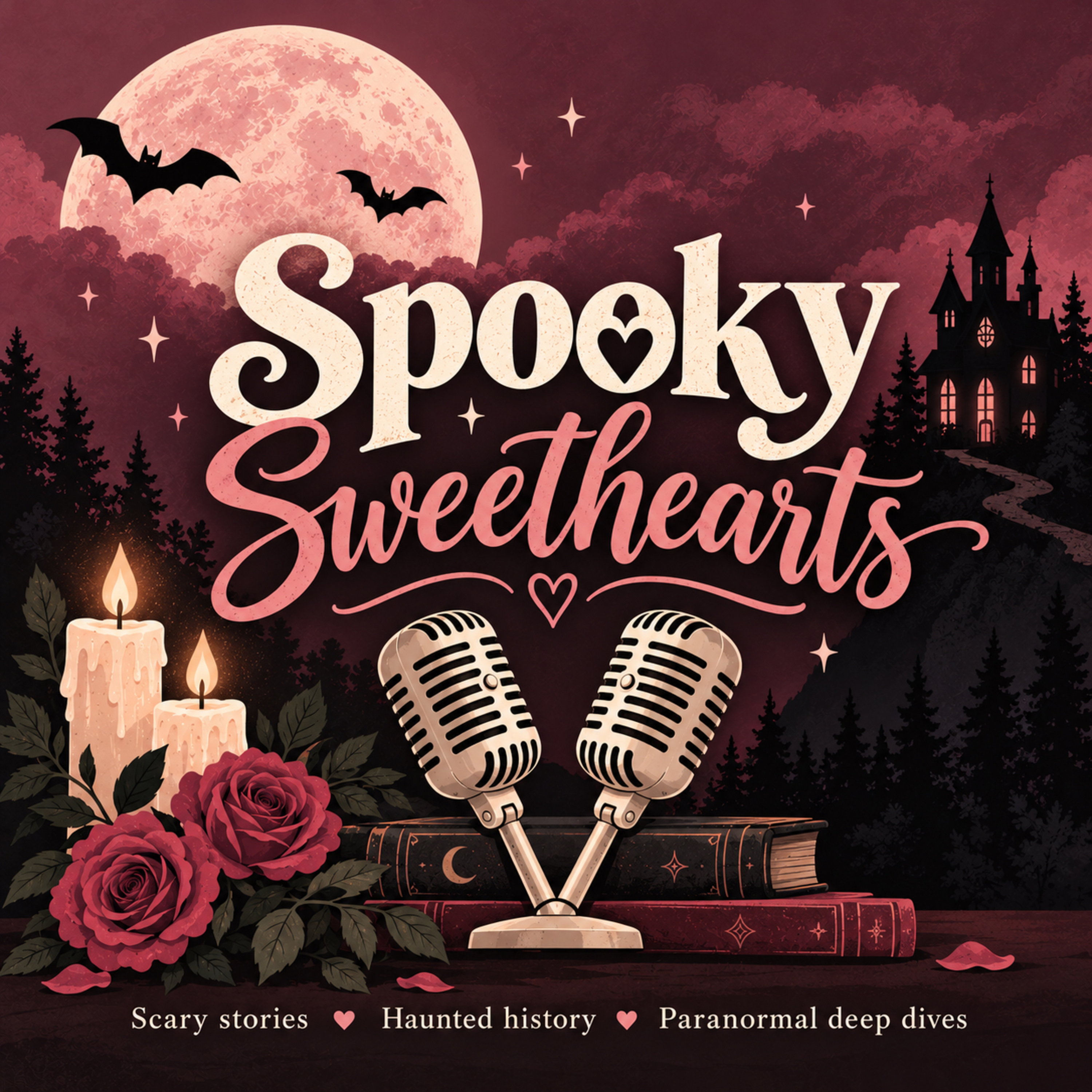 Spooky Sweethearts podcast artwork