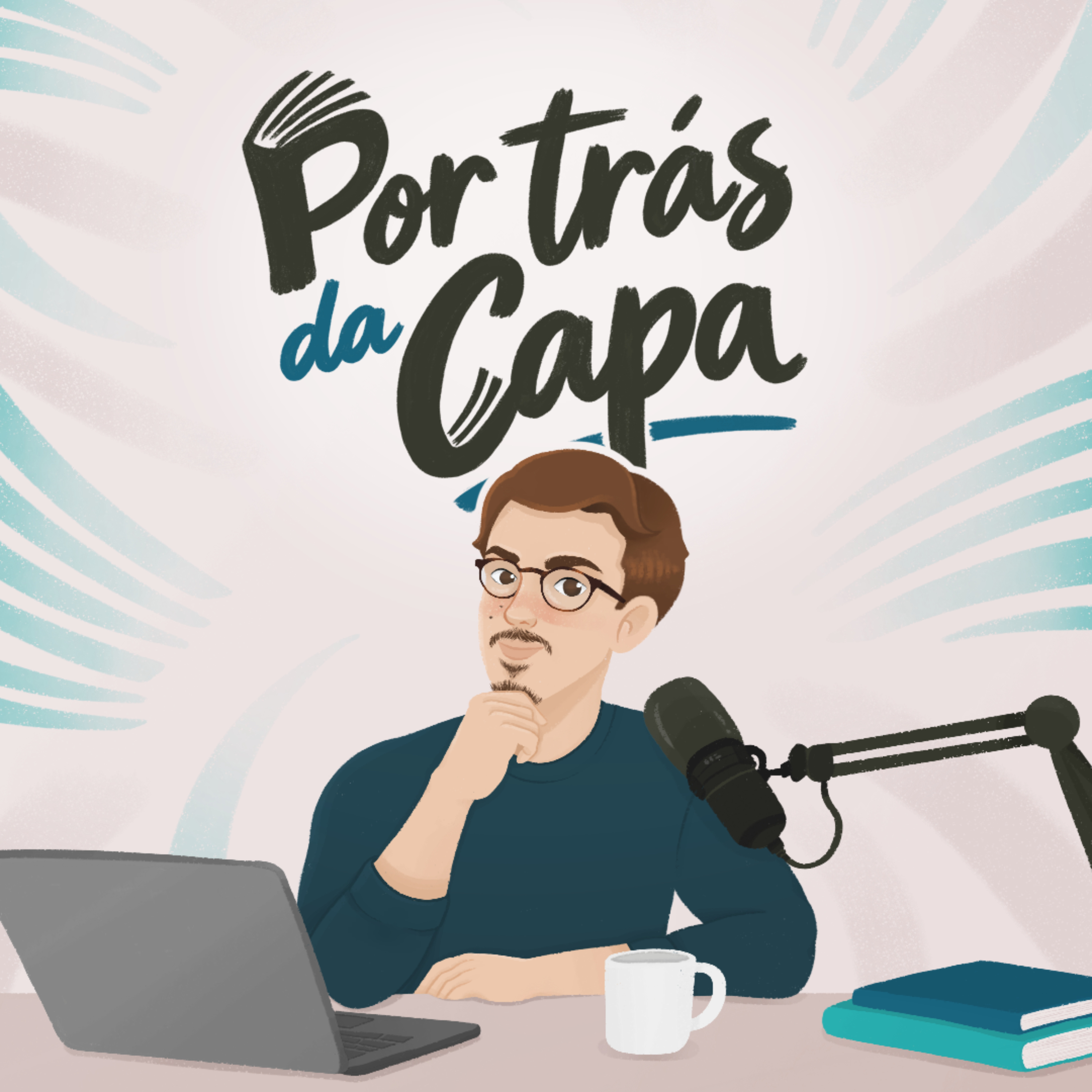 Por trás da capa podcast artwork