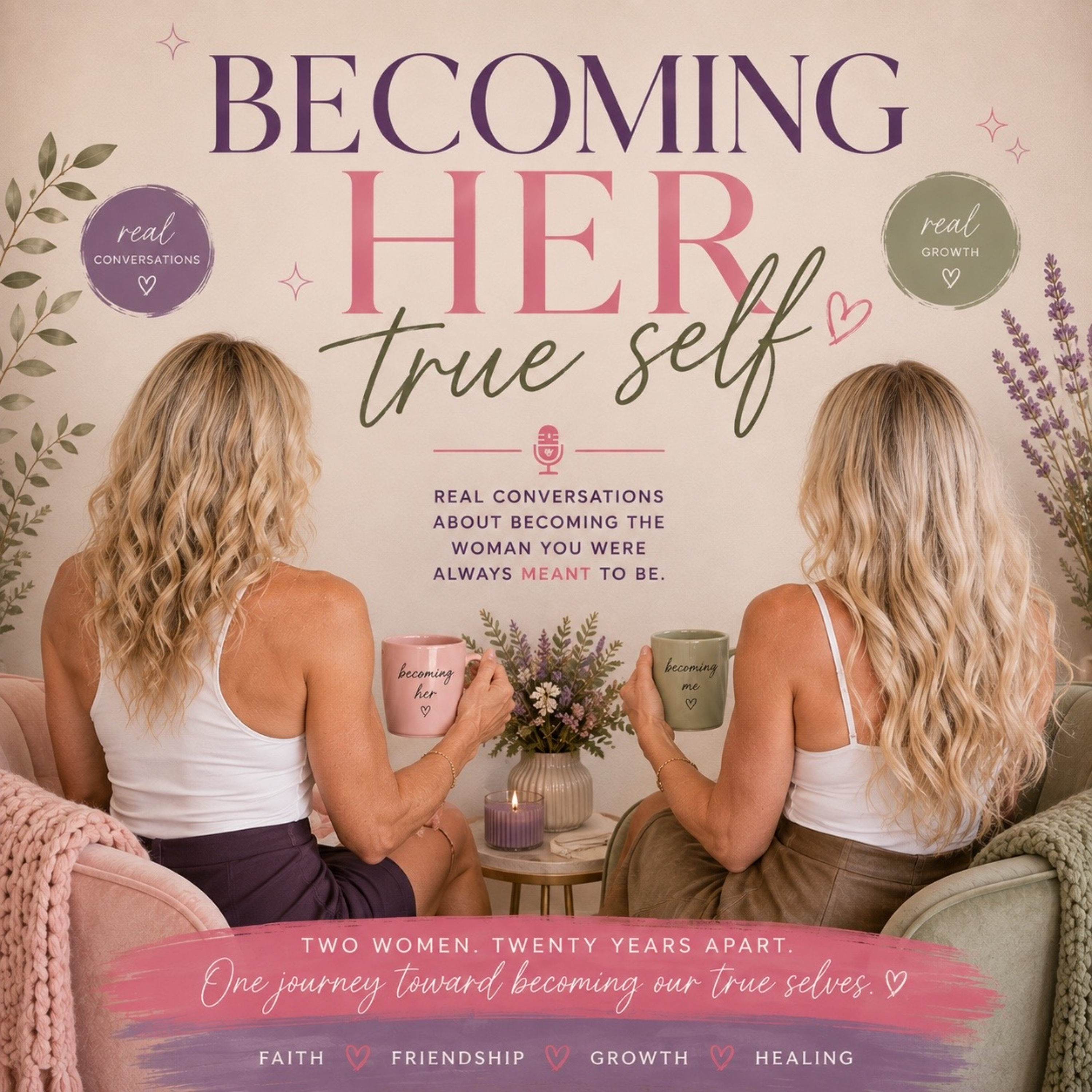 Becoming Her True Self podcast artwork