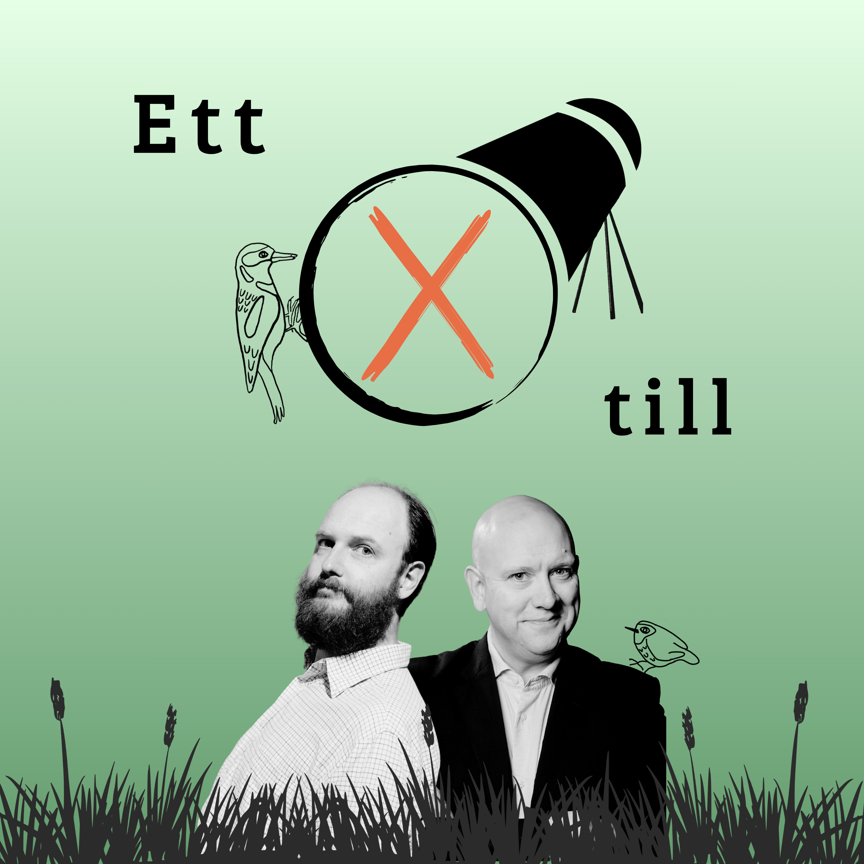 Ett kryss till podcast artwork