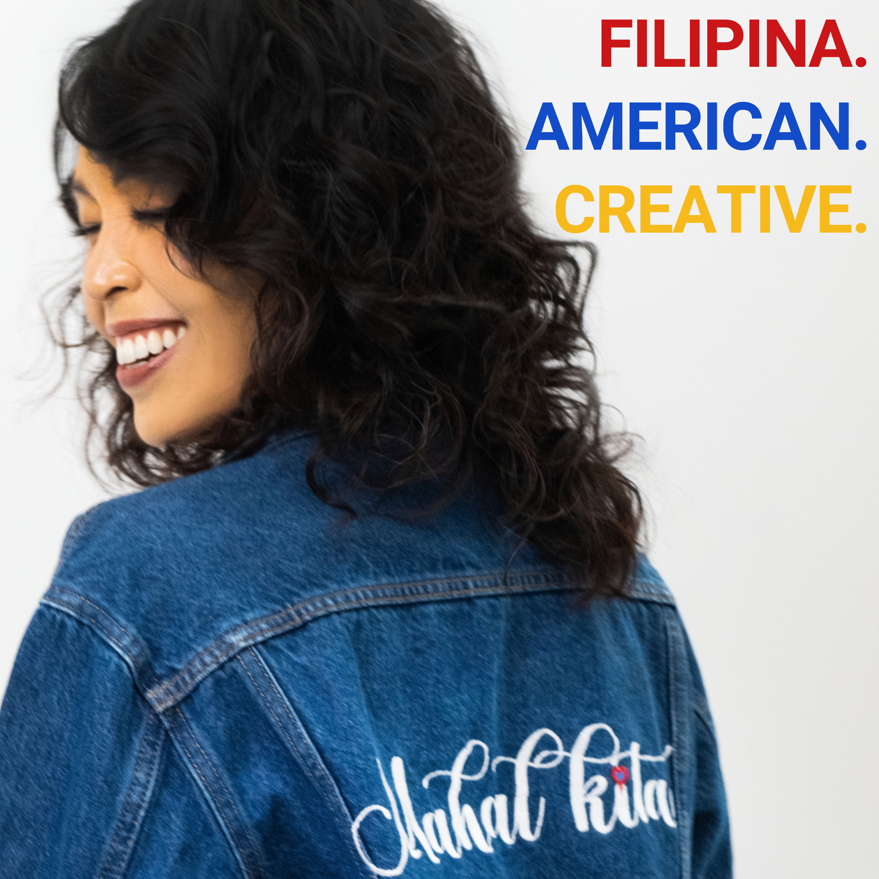 FILIPINA. AMERICAN. CREATIVE. podcast artwork