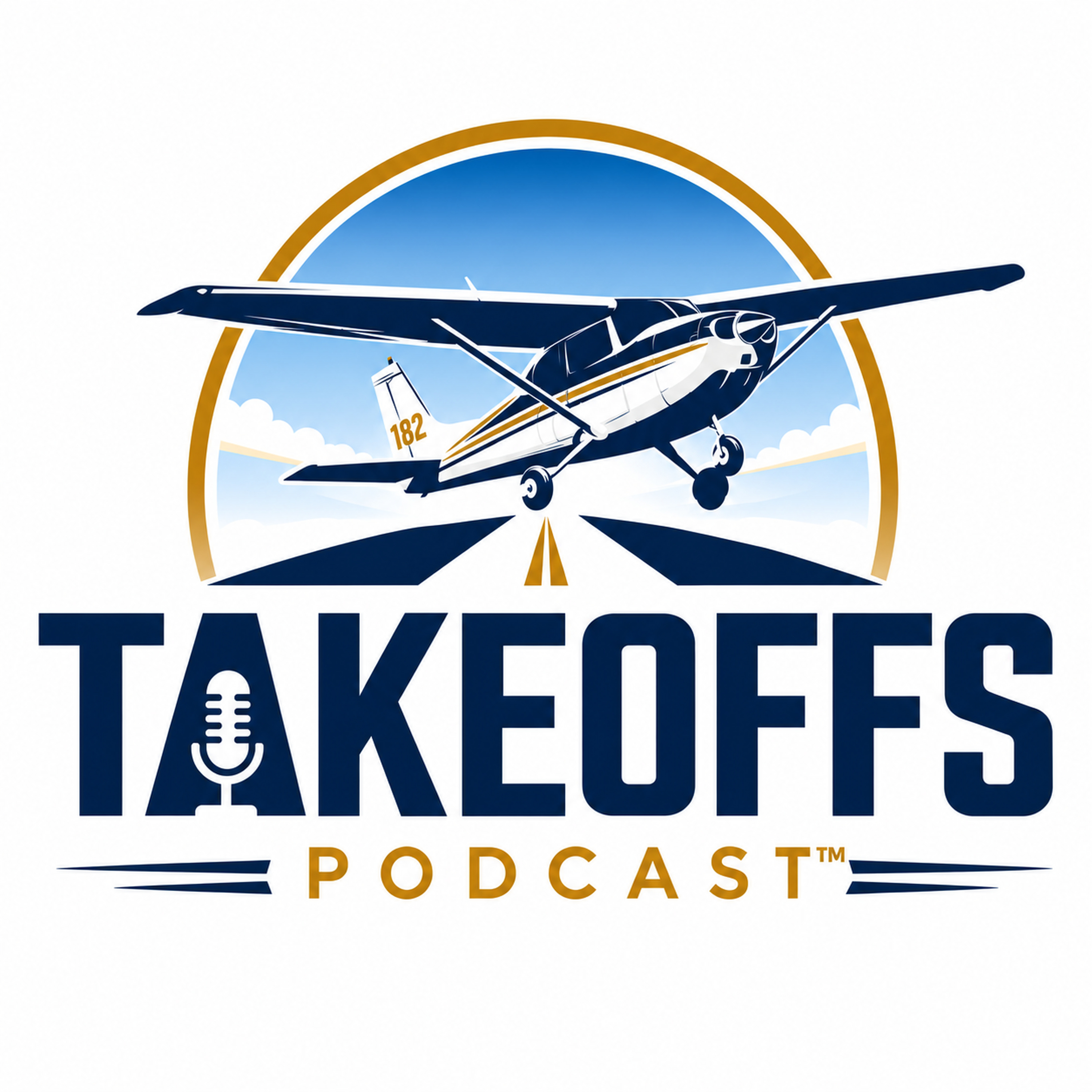 Logo of the podcast Takeoffs Podcast™ Podcast Takeoffs Podcast™