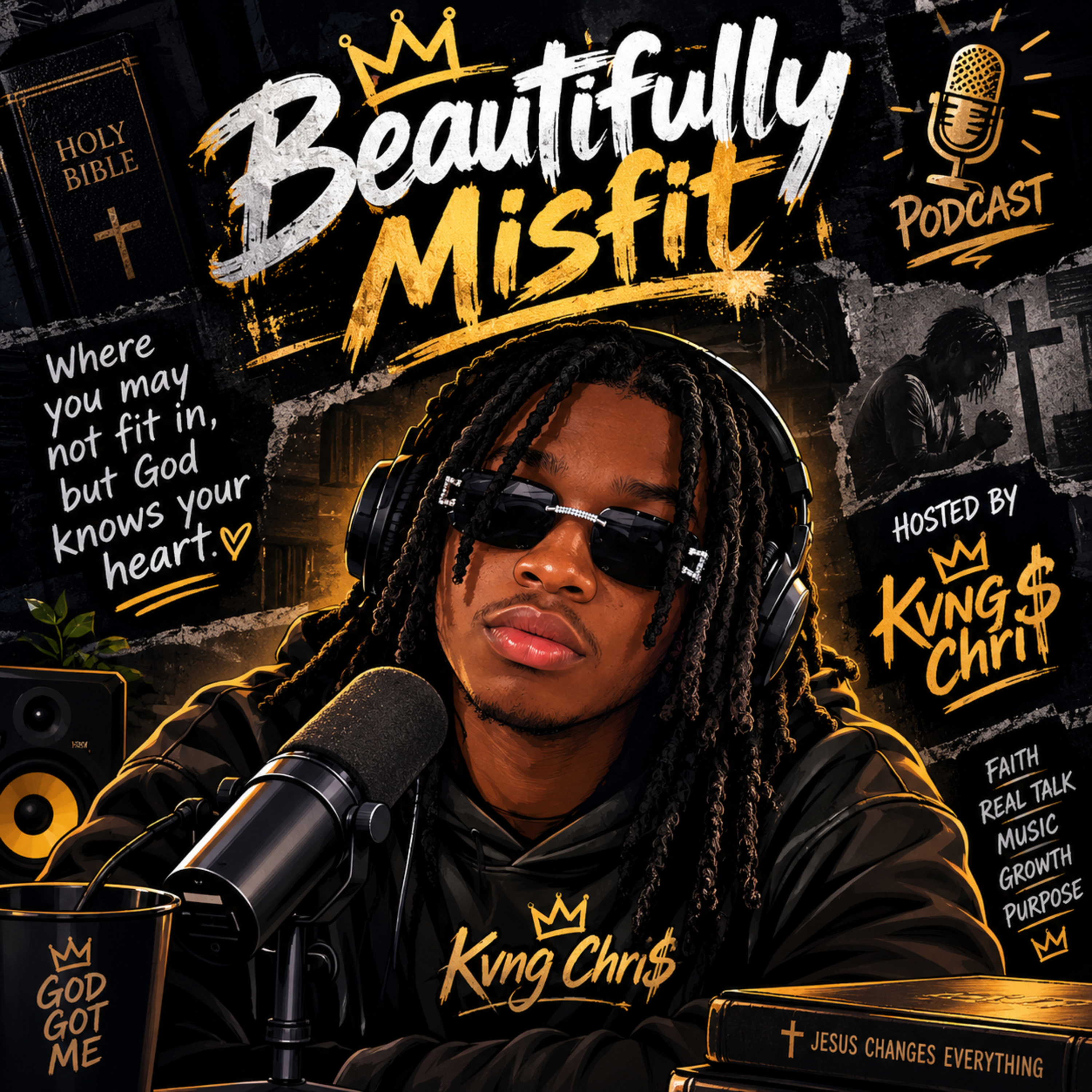 Beautifully Misfit podcast artwork