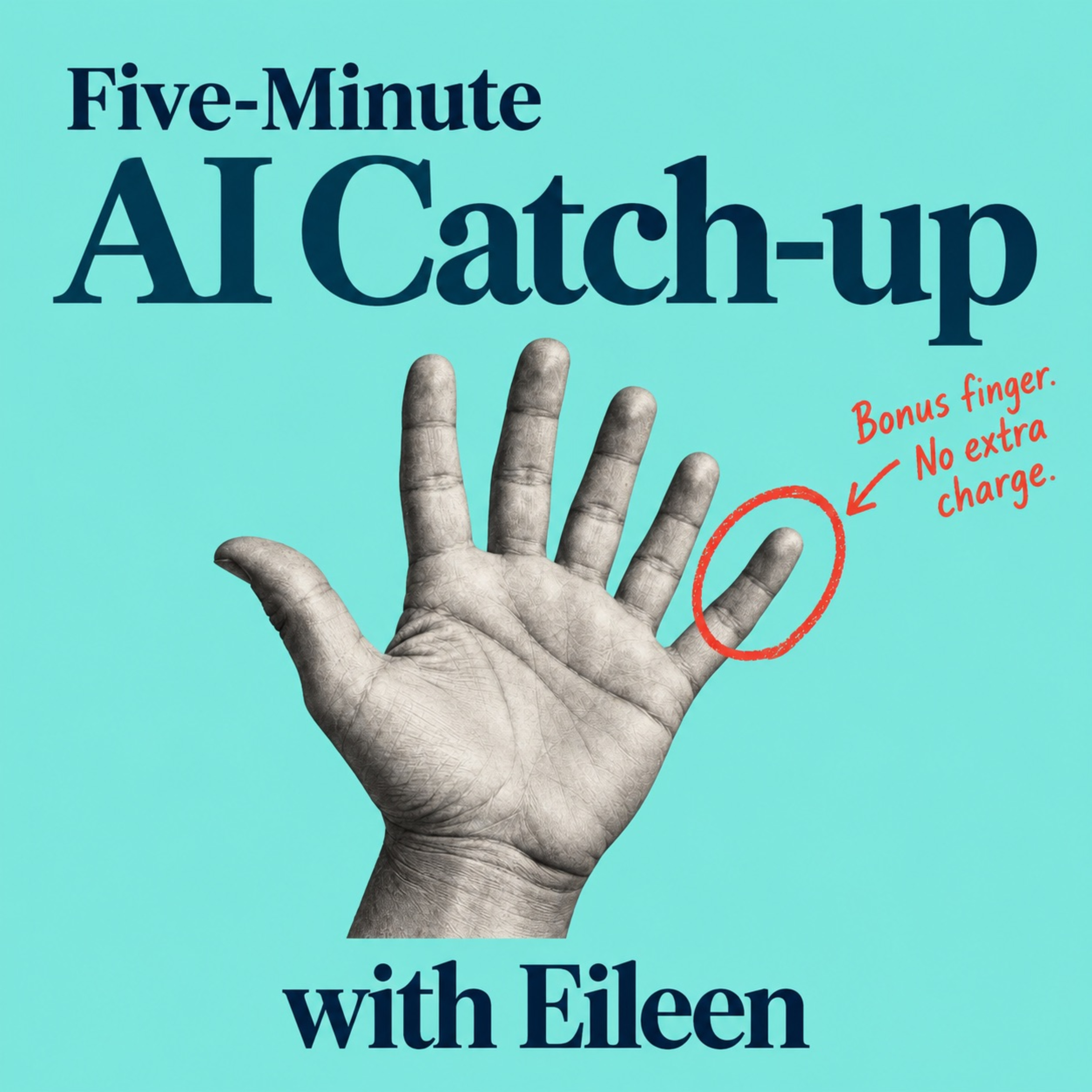 Logo of the podcast Five-Minute AI Catch-up with Eileen Podcast Five-Minute AI Catch-up with Eileen