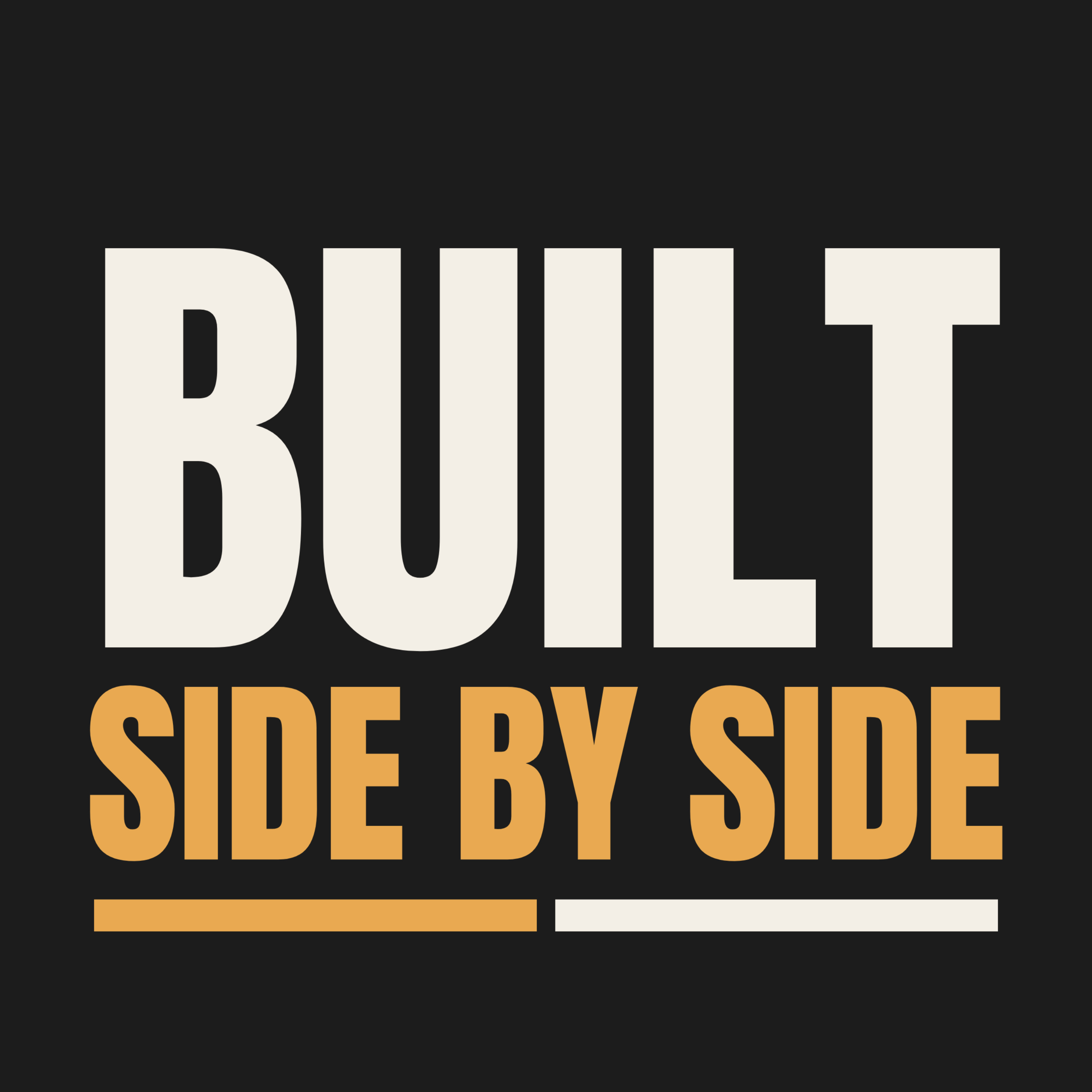 Built Side by Side podcast artwork