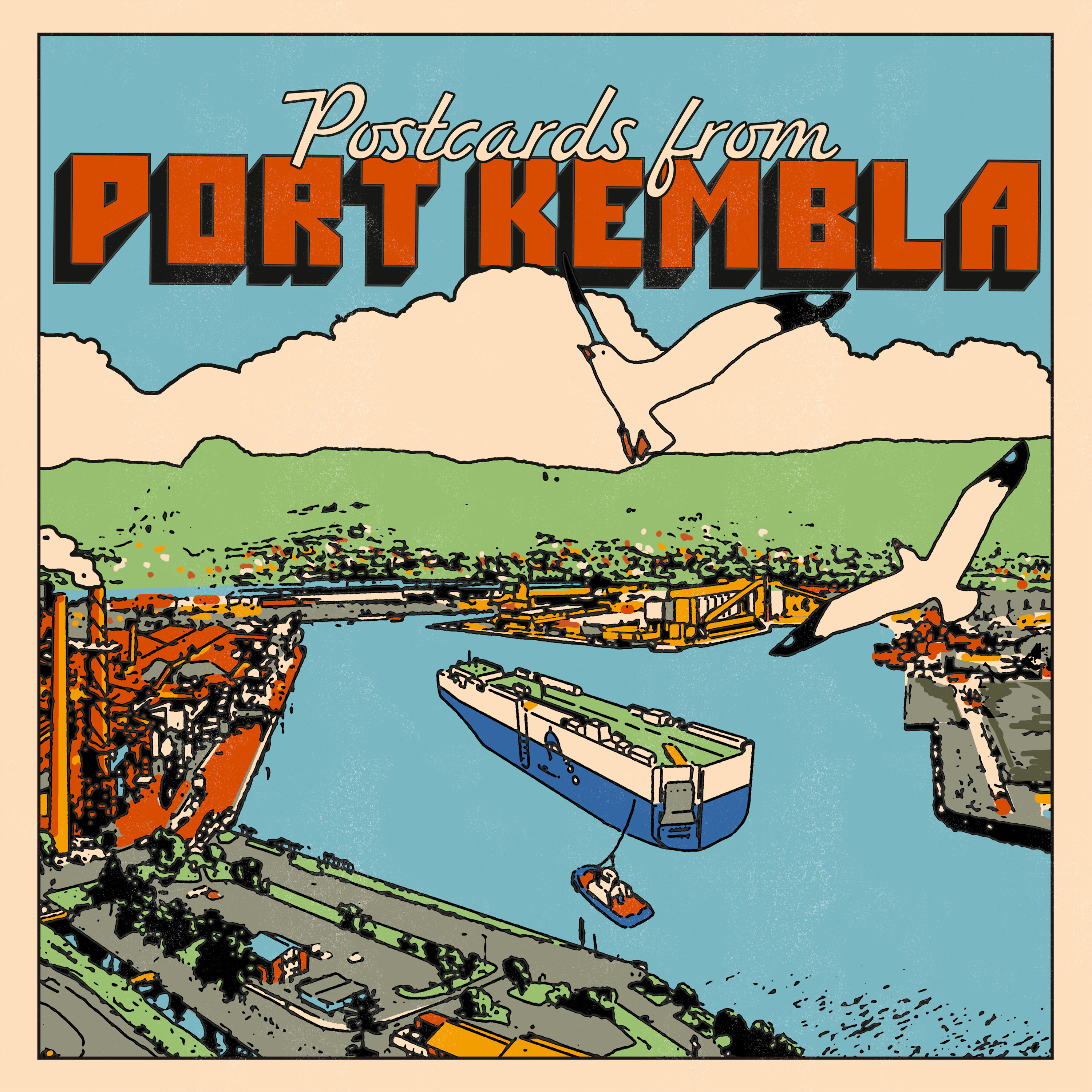 Postcards from Port Kembla podcast artwork