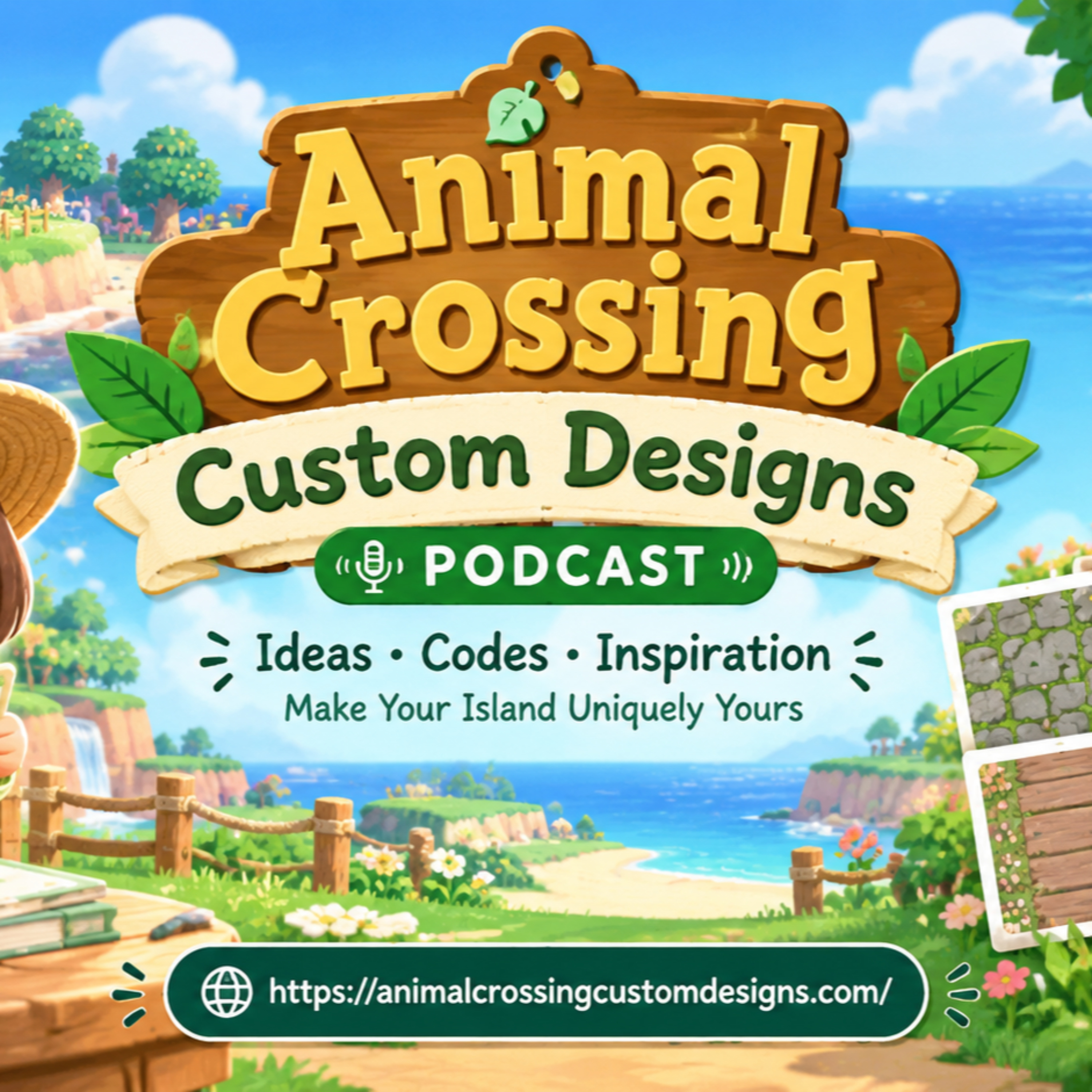Animal Crossing Custom Designs podcast artwork