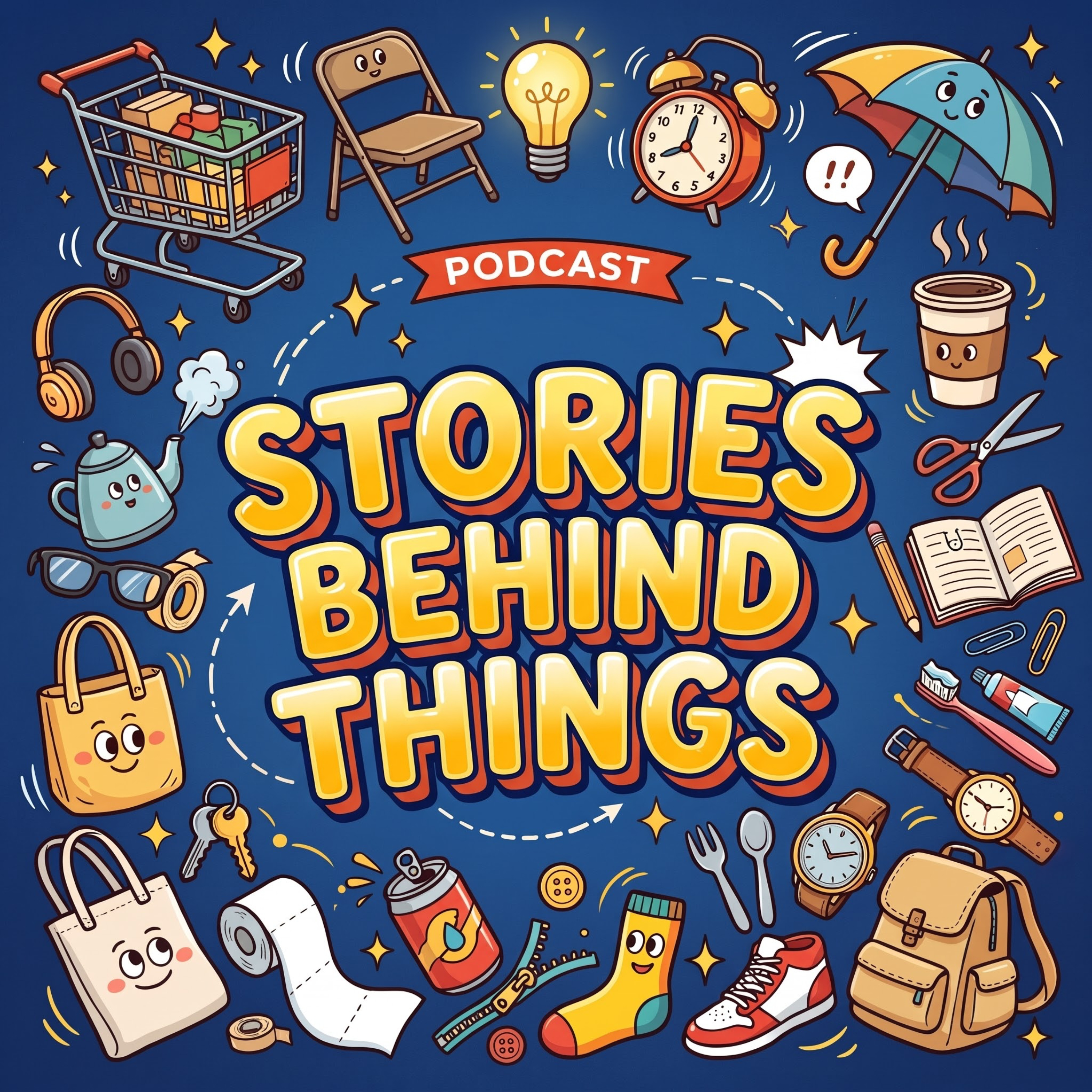 Stories Behind Things podcast artwork