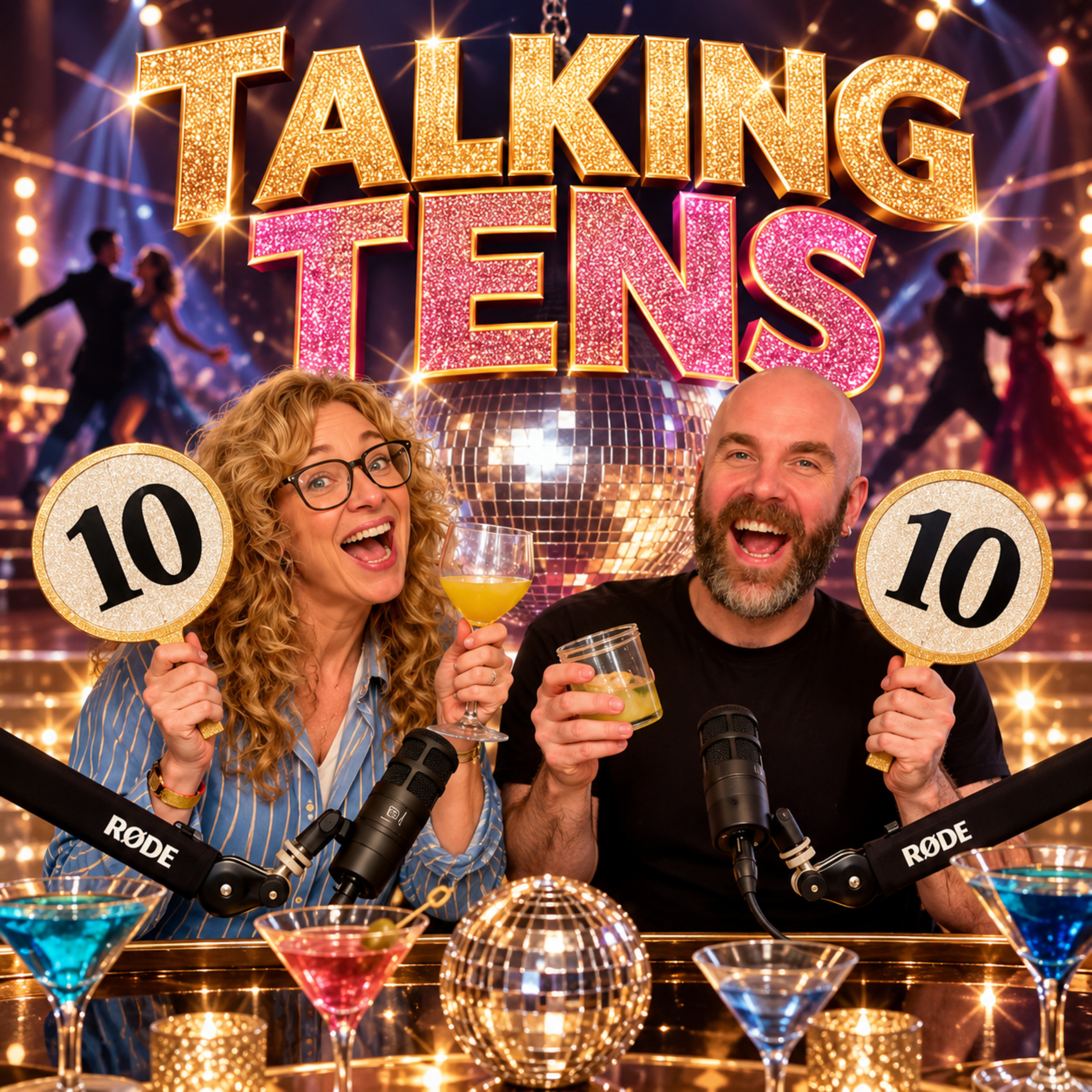 Talking Tens podcast artwork