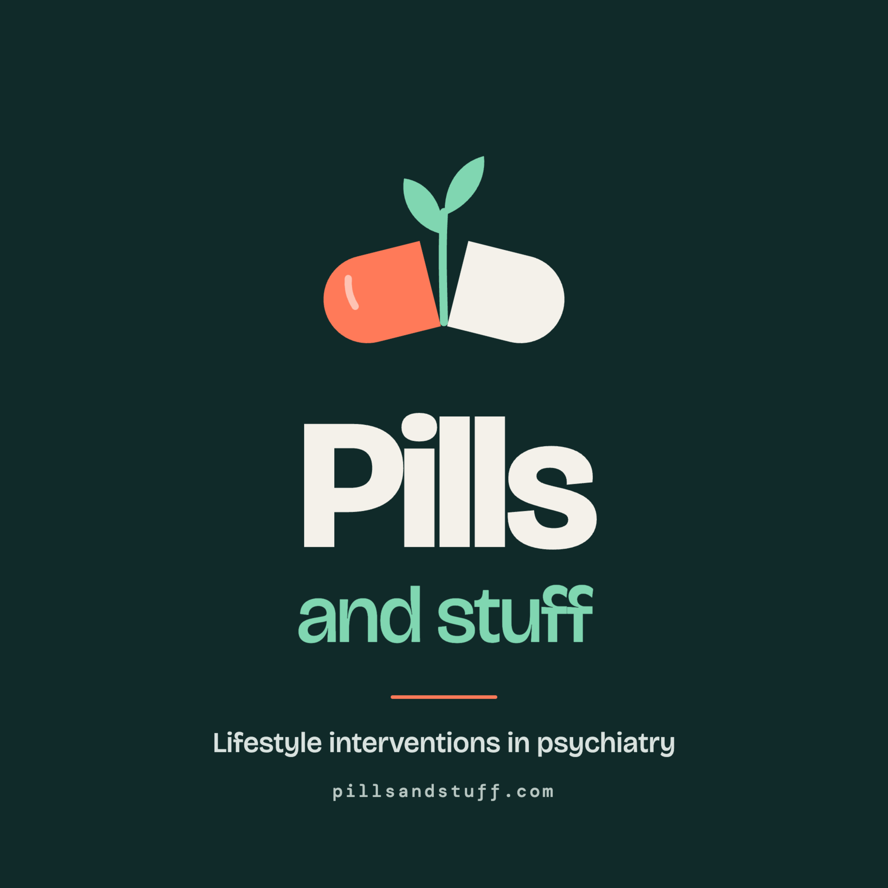 Pills and Stuff podcast artwork