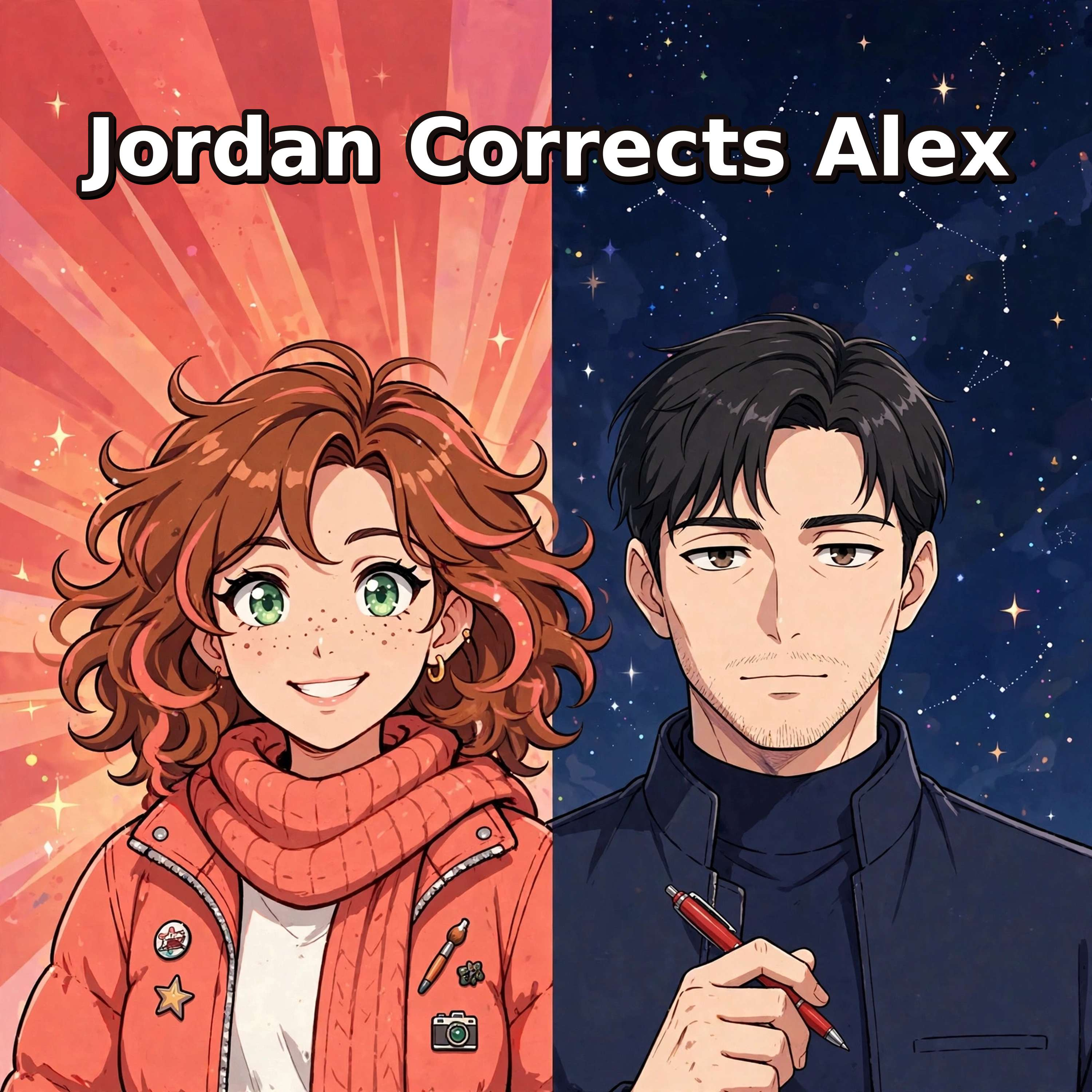 Jordan Corrects Alex podcast artwork