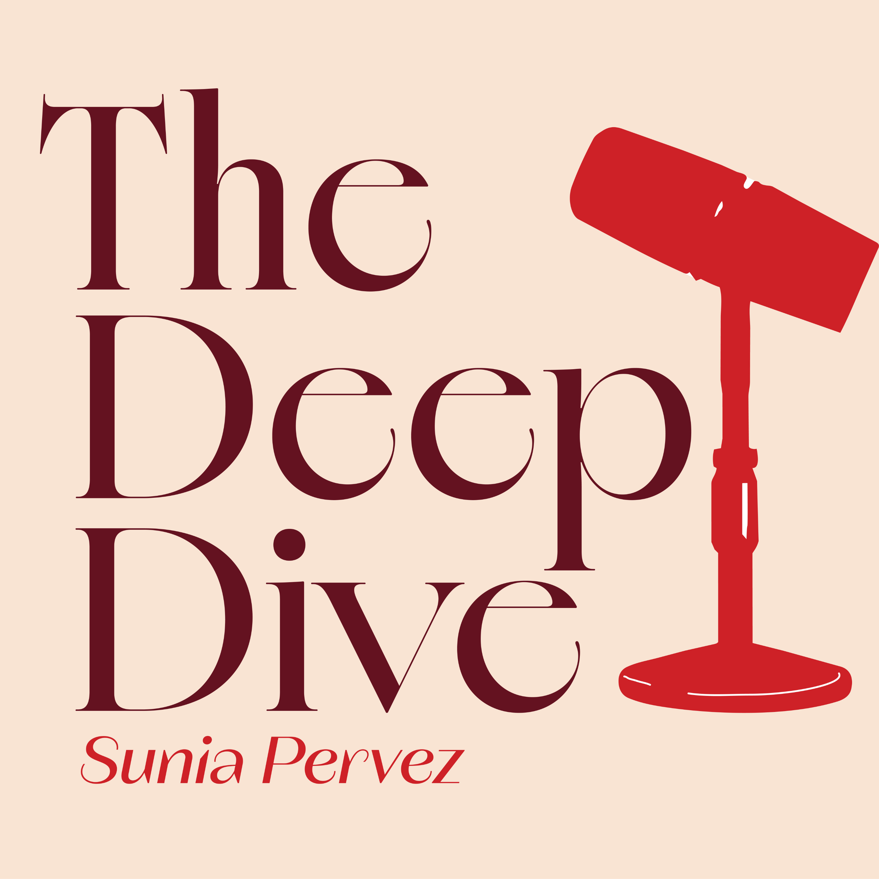The Deep Dive with Sunia podcast artwork